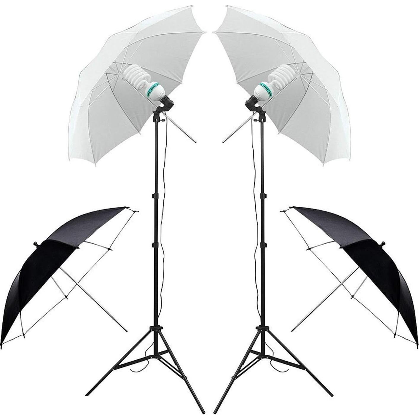 Kit de Iluminación de Estudio YISITONG Softbox LED 6x25W