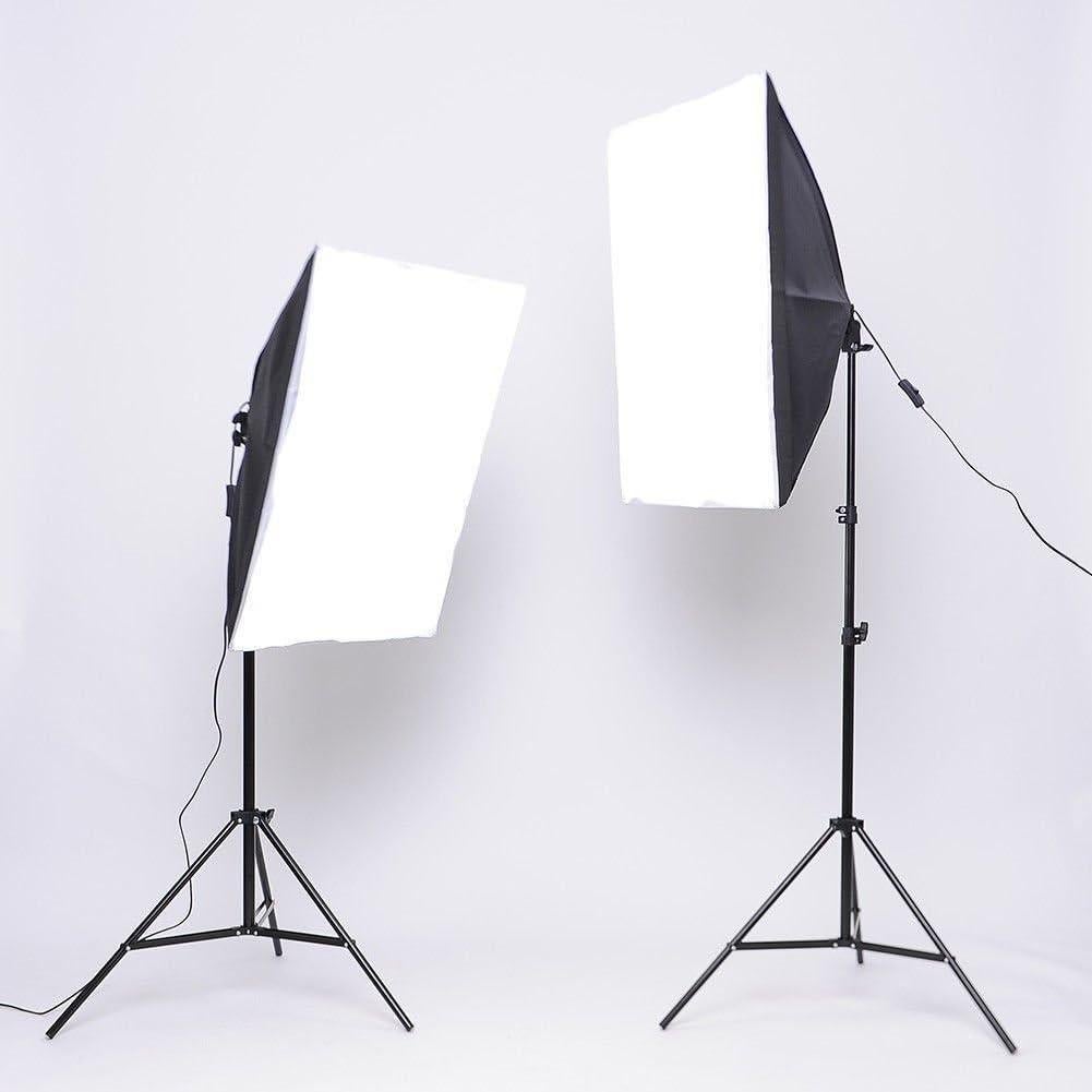 Kit de Iluminación de Estudio YISITONG Softbox LED 6x25W