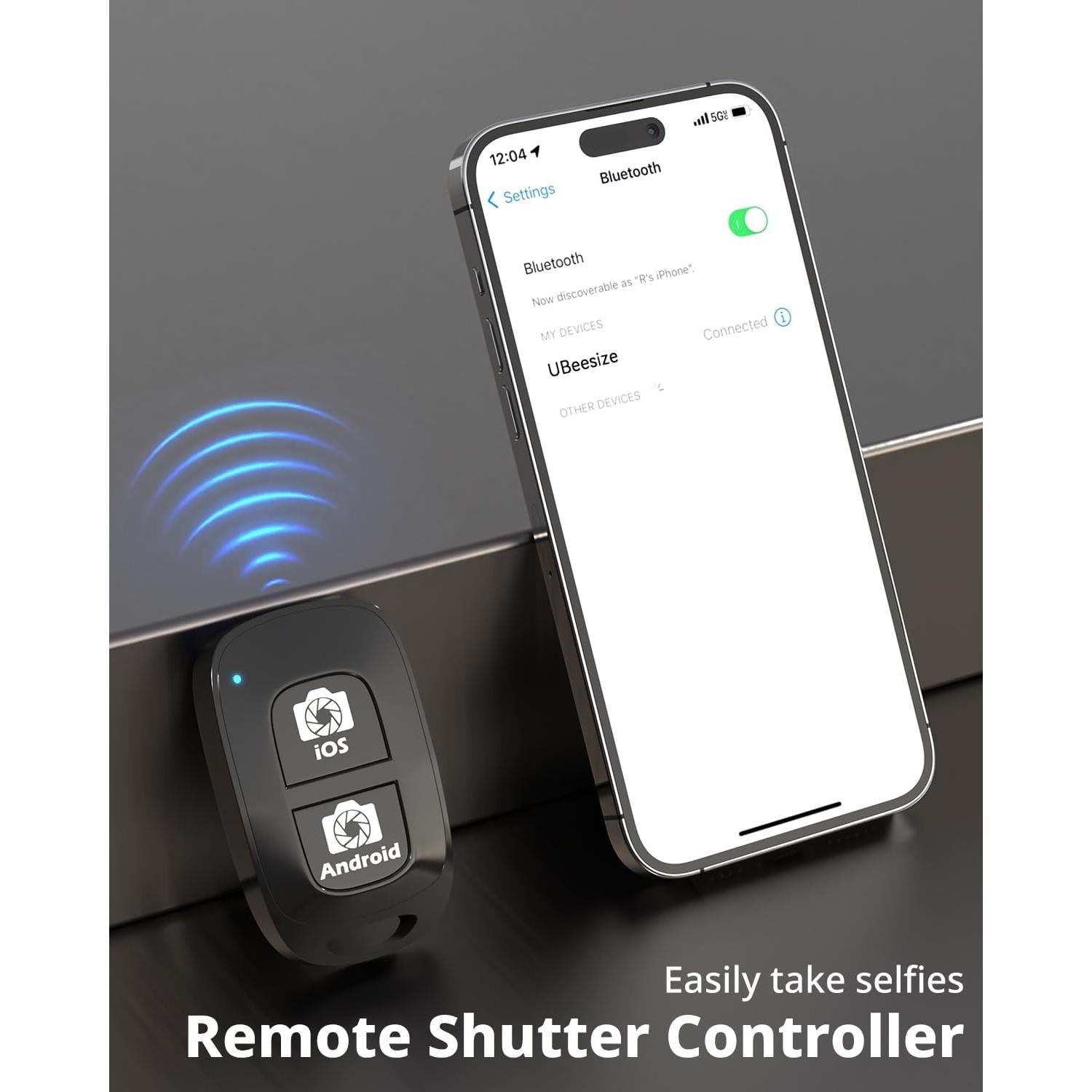 UBeesize Luz de Escritorio con Soporte para Teléfono 20.32 cm