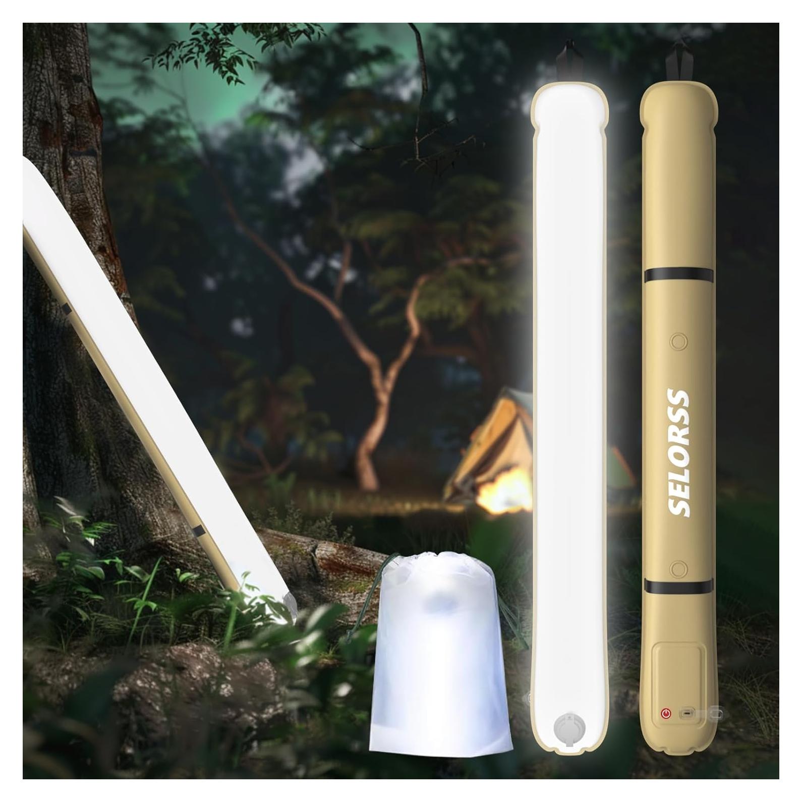 Luz Inflable de Camping SELORSS TubeB20 IP66 2000mAh