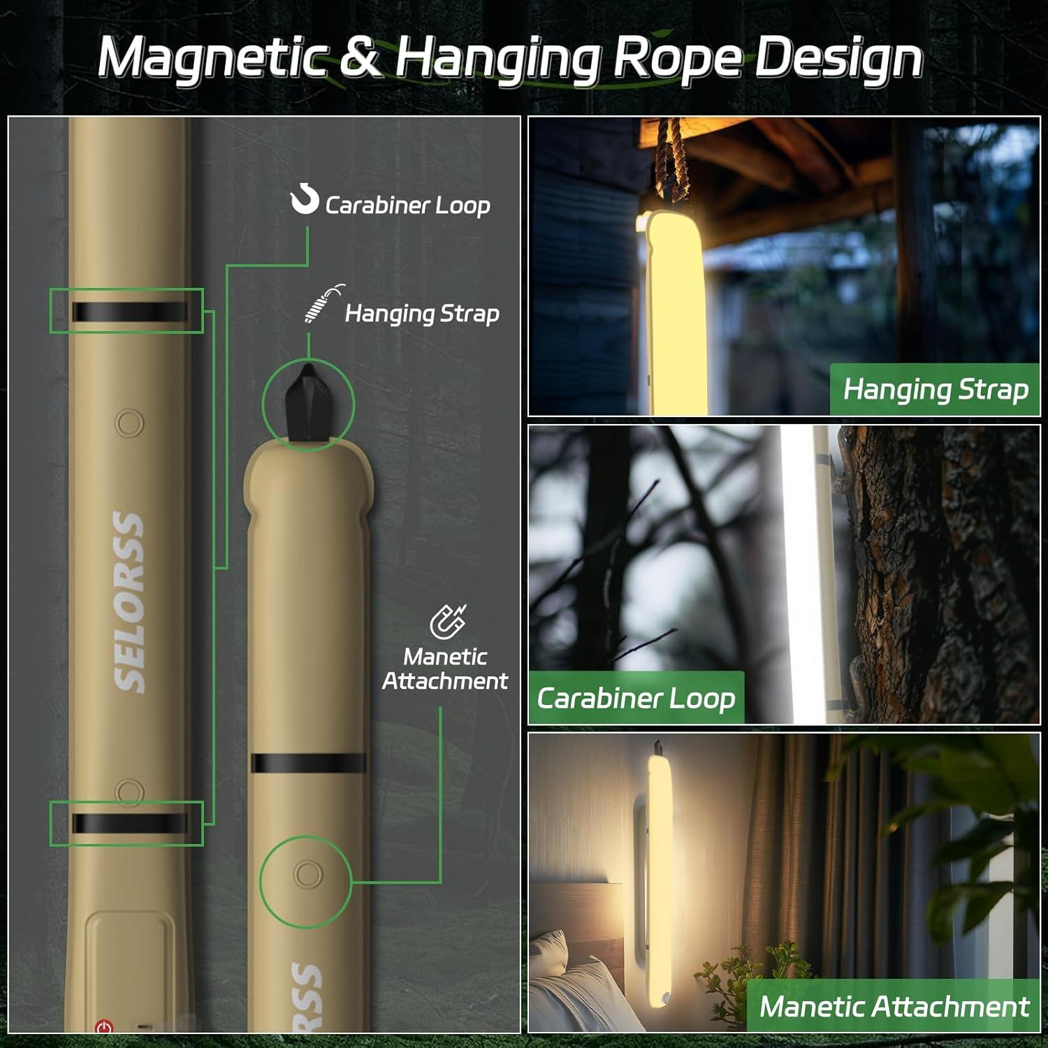 Luz Inflable de Camping SELORSS TubeB20 IP66 2000mAh