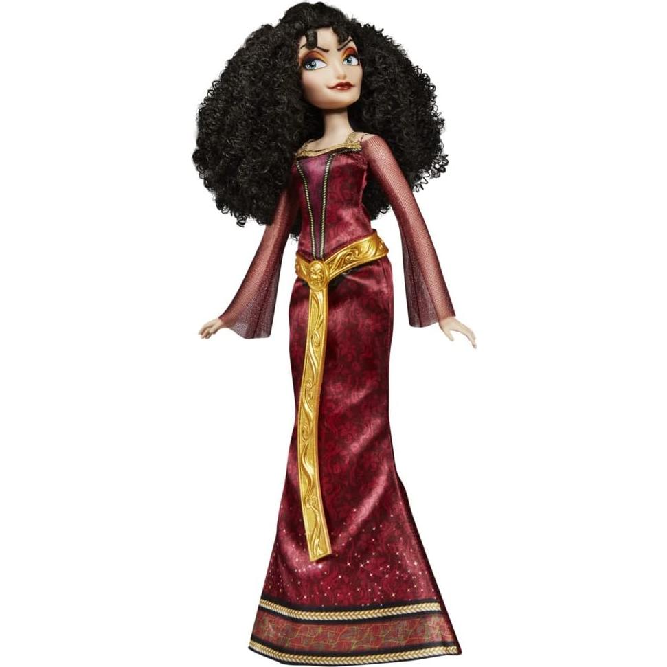Disney Villains Mother Gothel Fashion Doll, Accessories and Removable Clothes, Disney Villains Toy for Kids 5 Years Old and Up