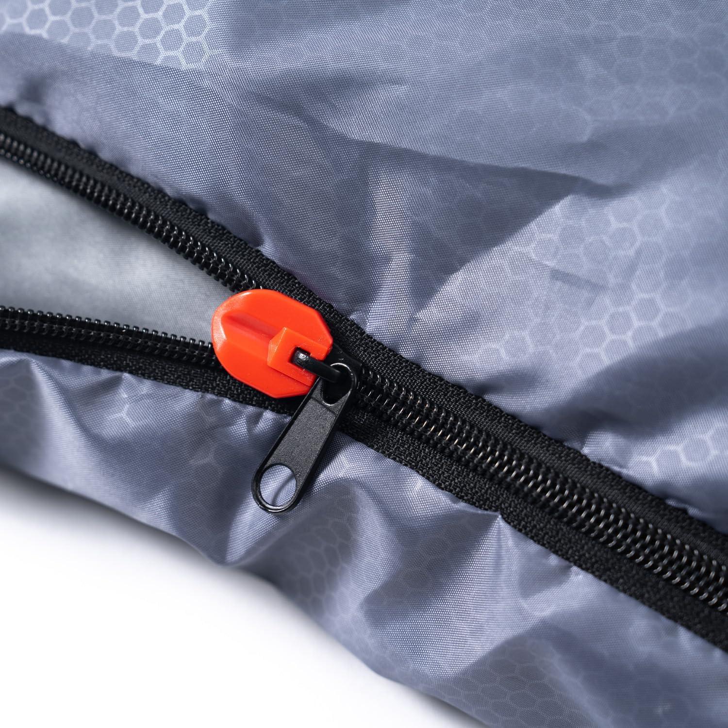 Saco de dormir doble HTMEYBG para 2 personas - Impermeable y ligero