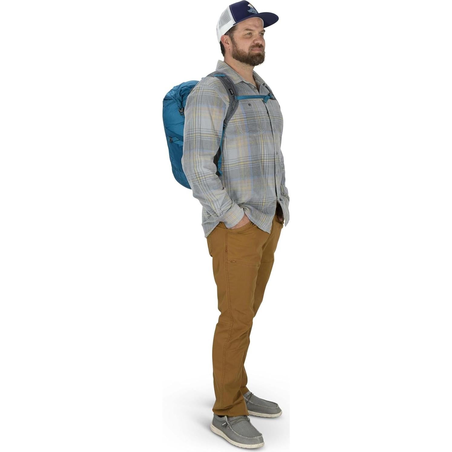 Mochila Plegable Impermeable Osprey 20L Negra IPX5