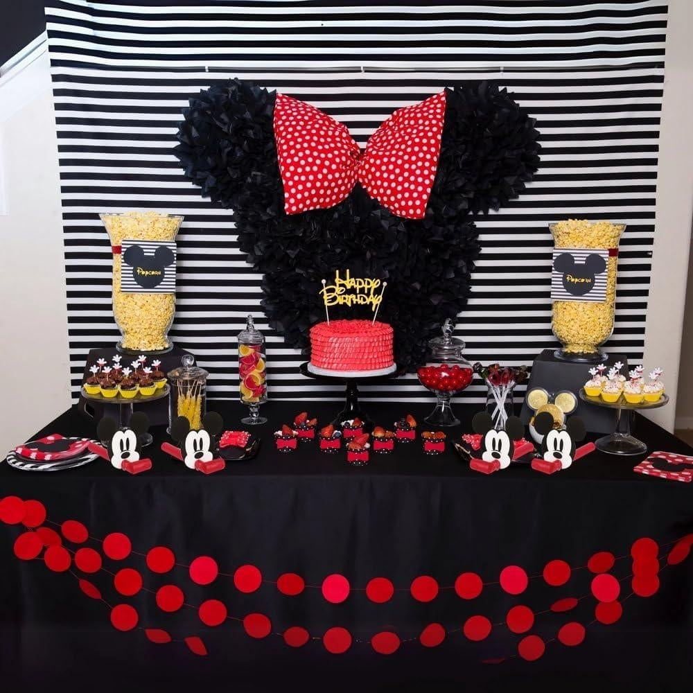 Sopladores de Mickey Mouse Disney - Paquete de 8 - Colores Vibrantes