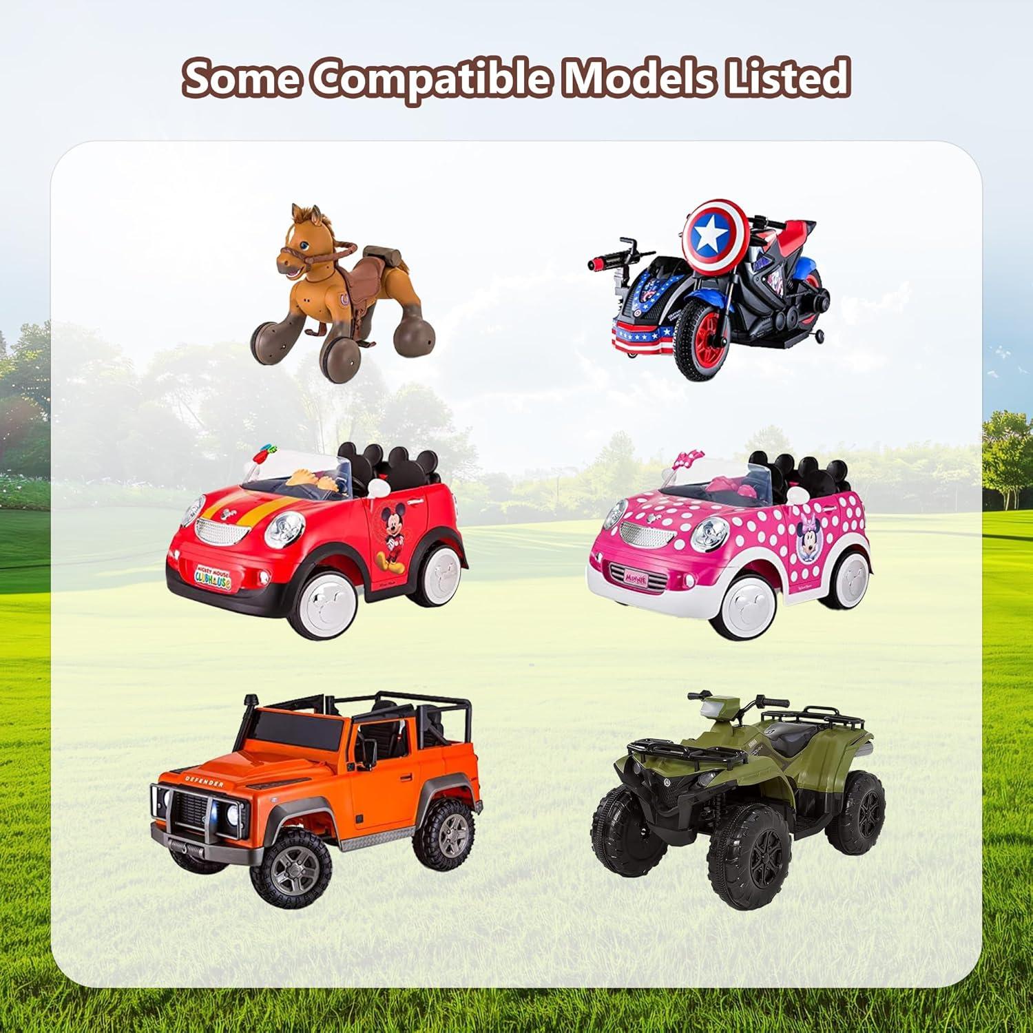 Cargador de Batería 12V GnoTis para Juguetes Kid Trax