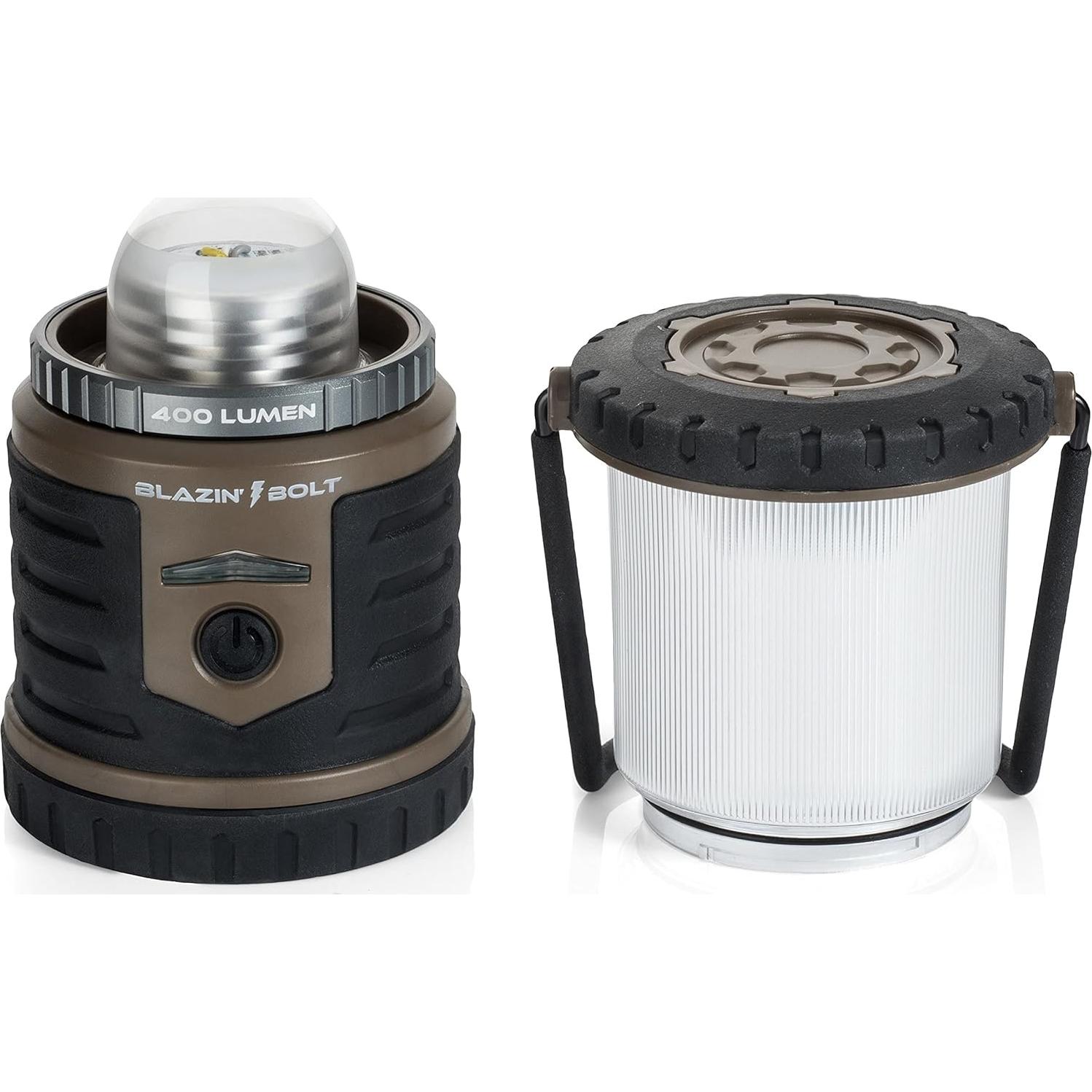 Linterna LED Recargable Blazin Bolt 400 Lúmenes 6000mAh