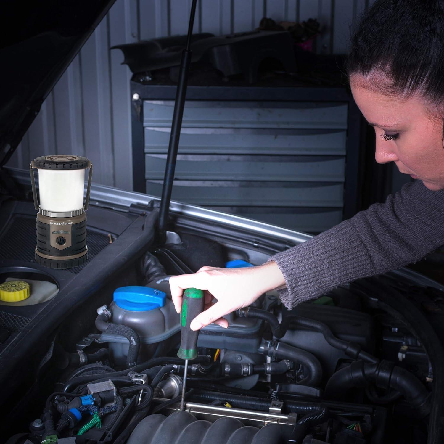 Linterna LED Recargable Blazin Bolt 400 Lúmenes 6000mAh