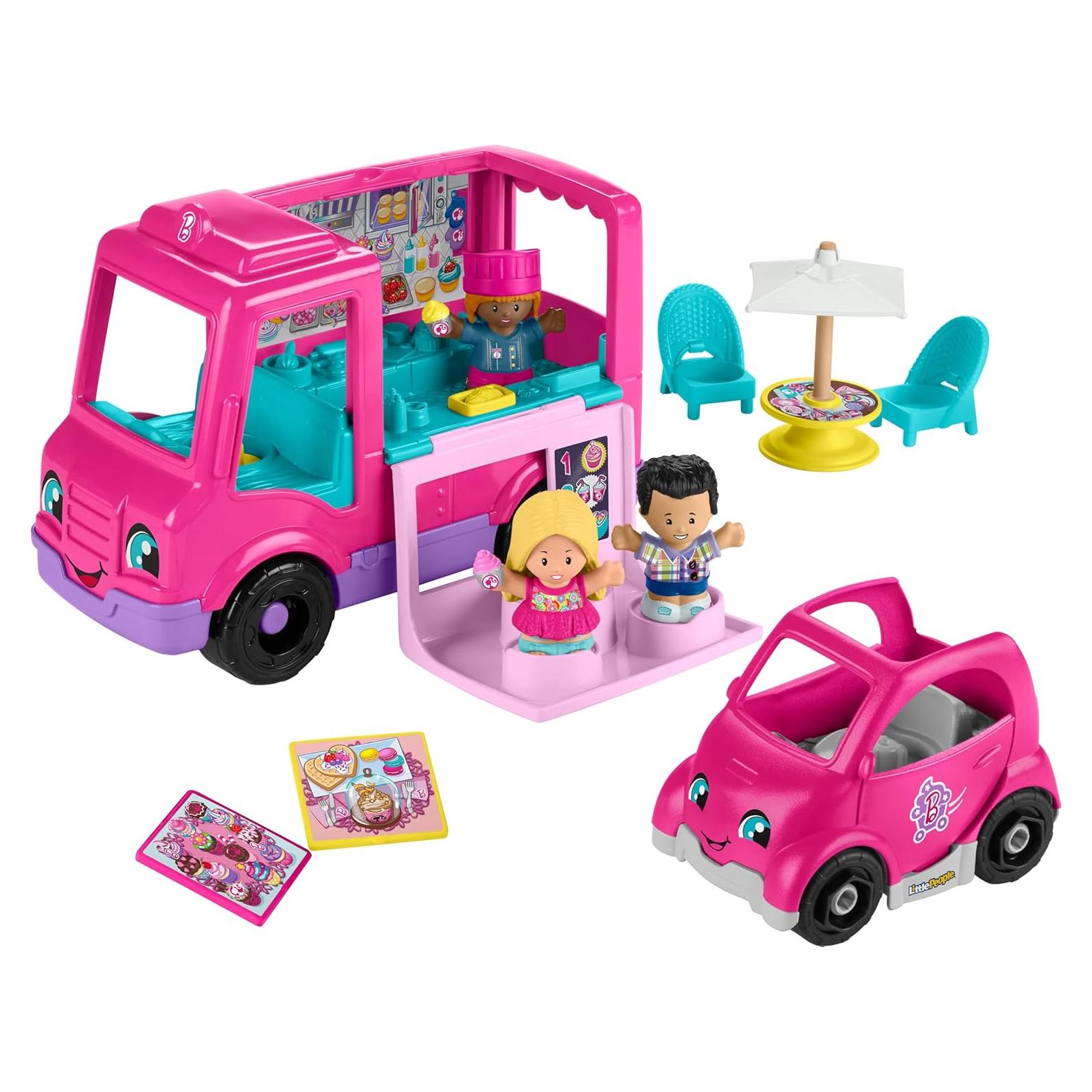 Camión de Cupcakes Musical Fisher-Price Little People 9 Piezas