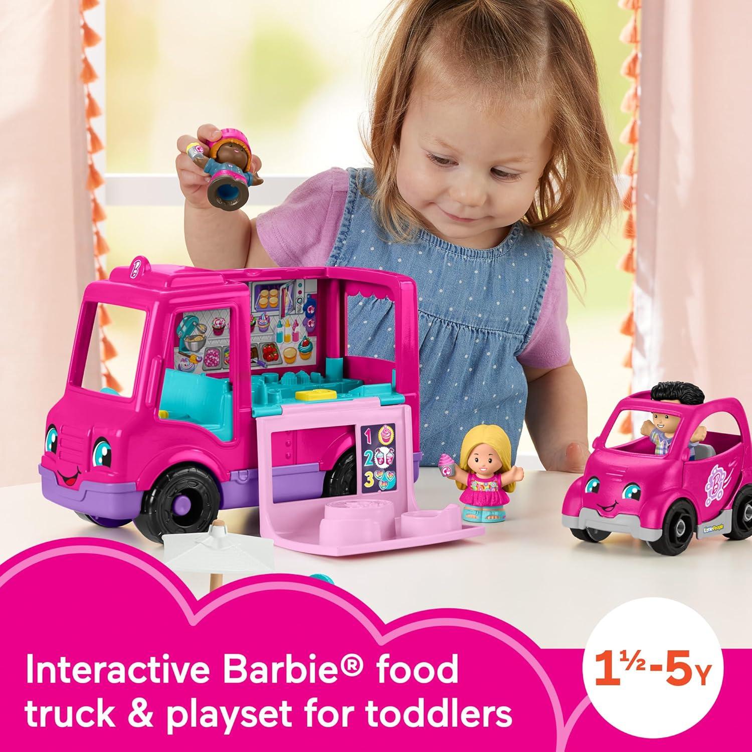 Camión de Cupcakes Musical Fisher-Price Little People 9 Piezas