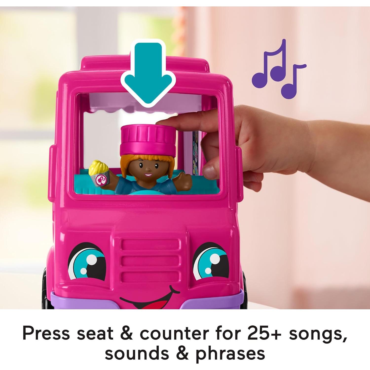 Camión de Cupcakes Musical Fisher-Price Little People 9 Piezas