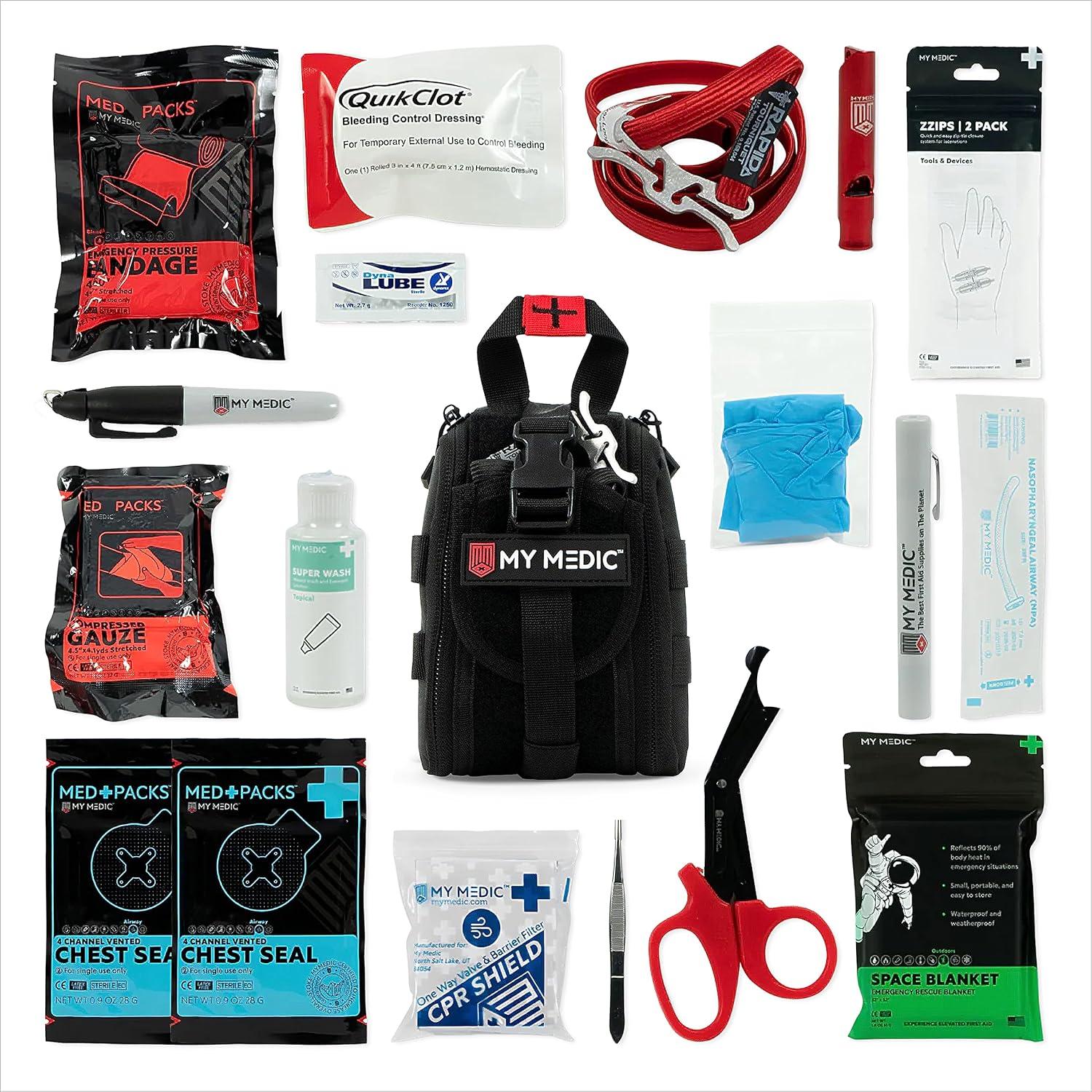 Kit de Primeros Auxilios de Trauma Mi Medic TFAK - 35 Elementos