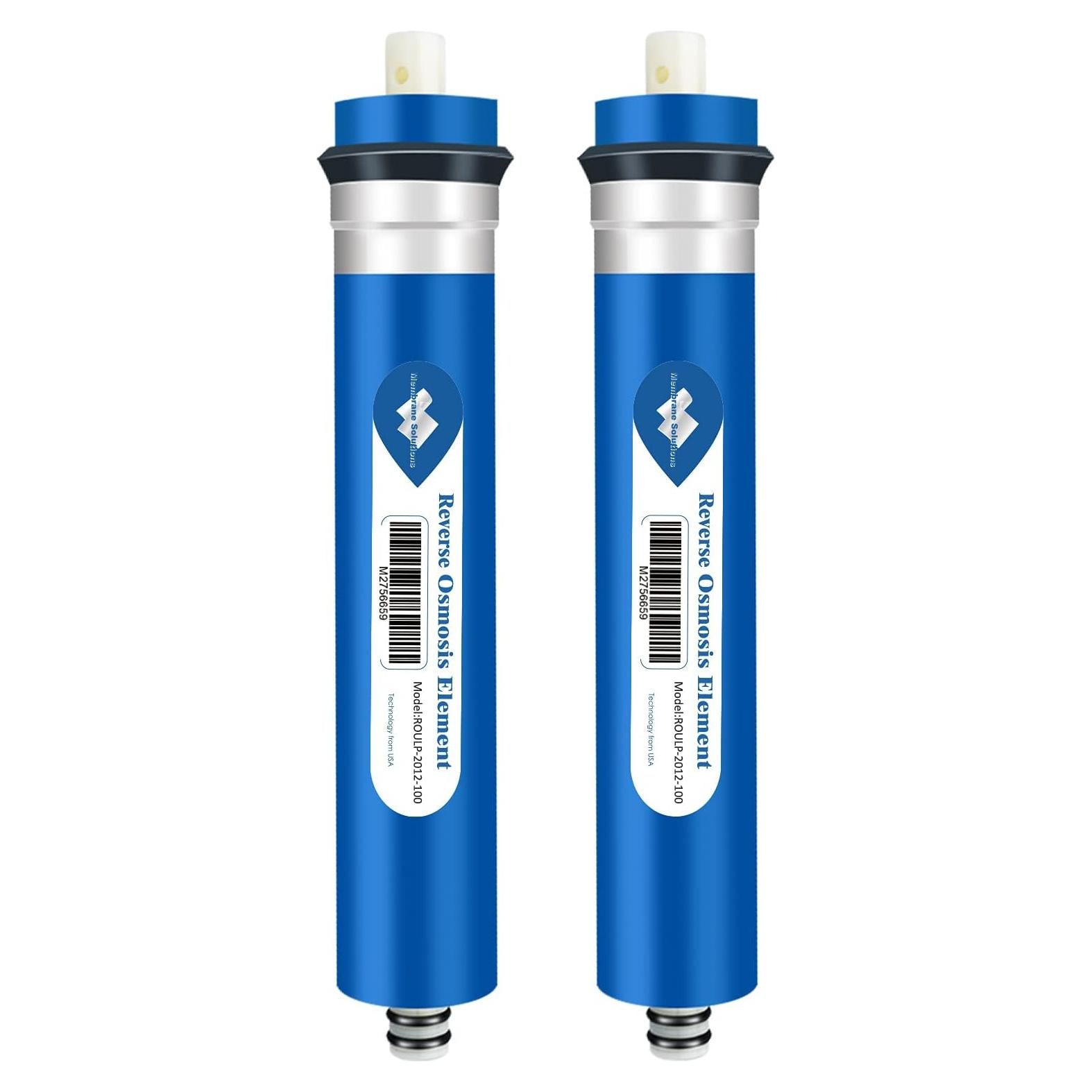Membrana RO 100 GPD Membrane Solutions - Filtro de Agua 2 Pack