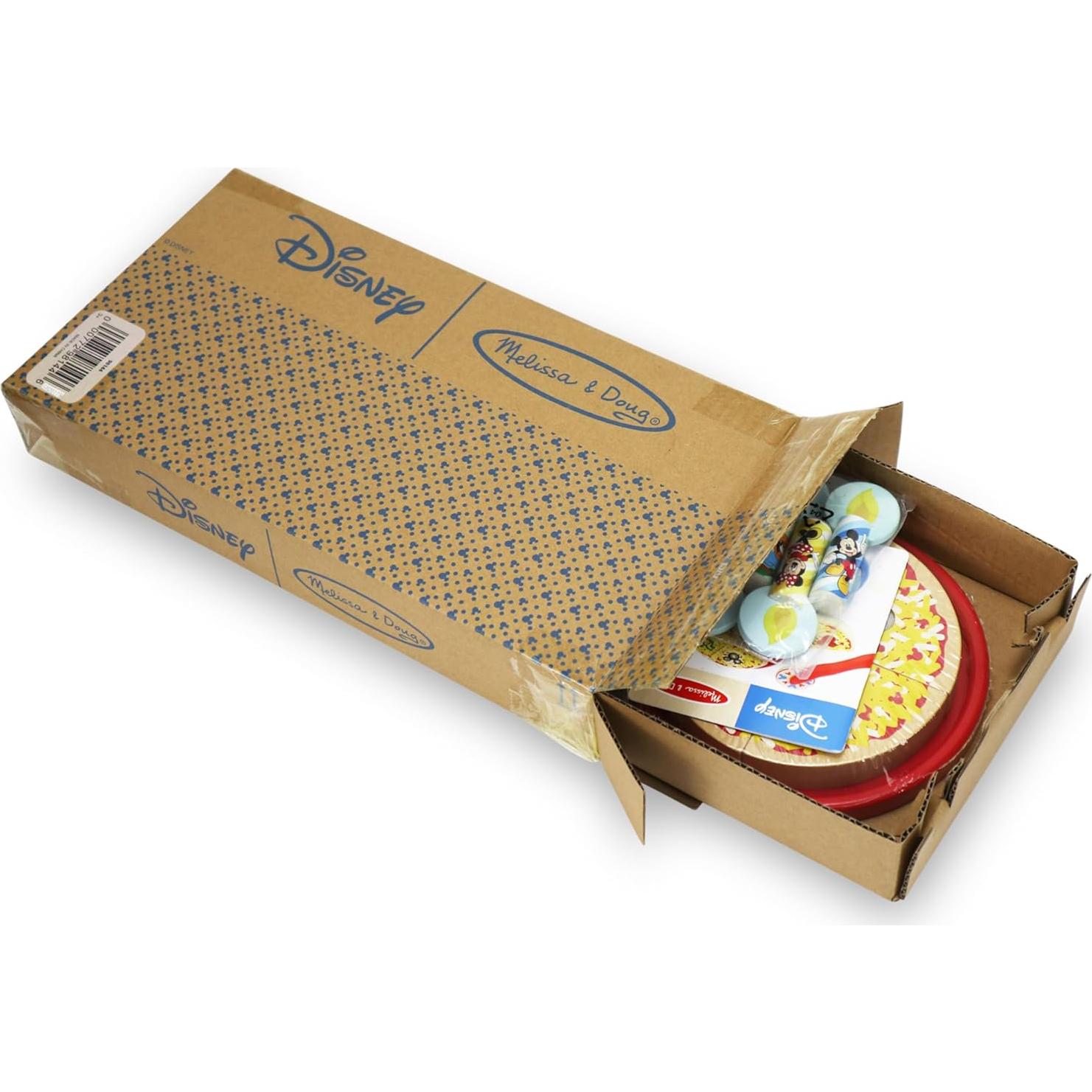 Conjunto de Pizza y Pastel de Madera Melissa & Doug 32 Piezas