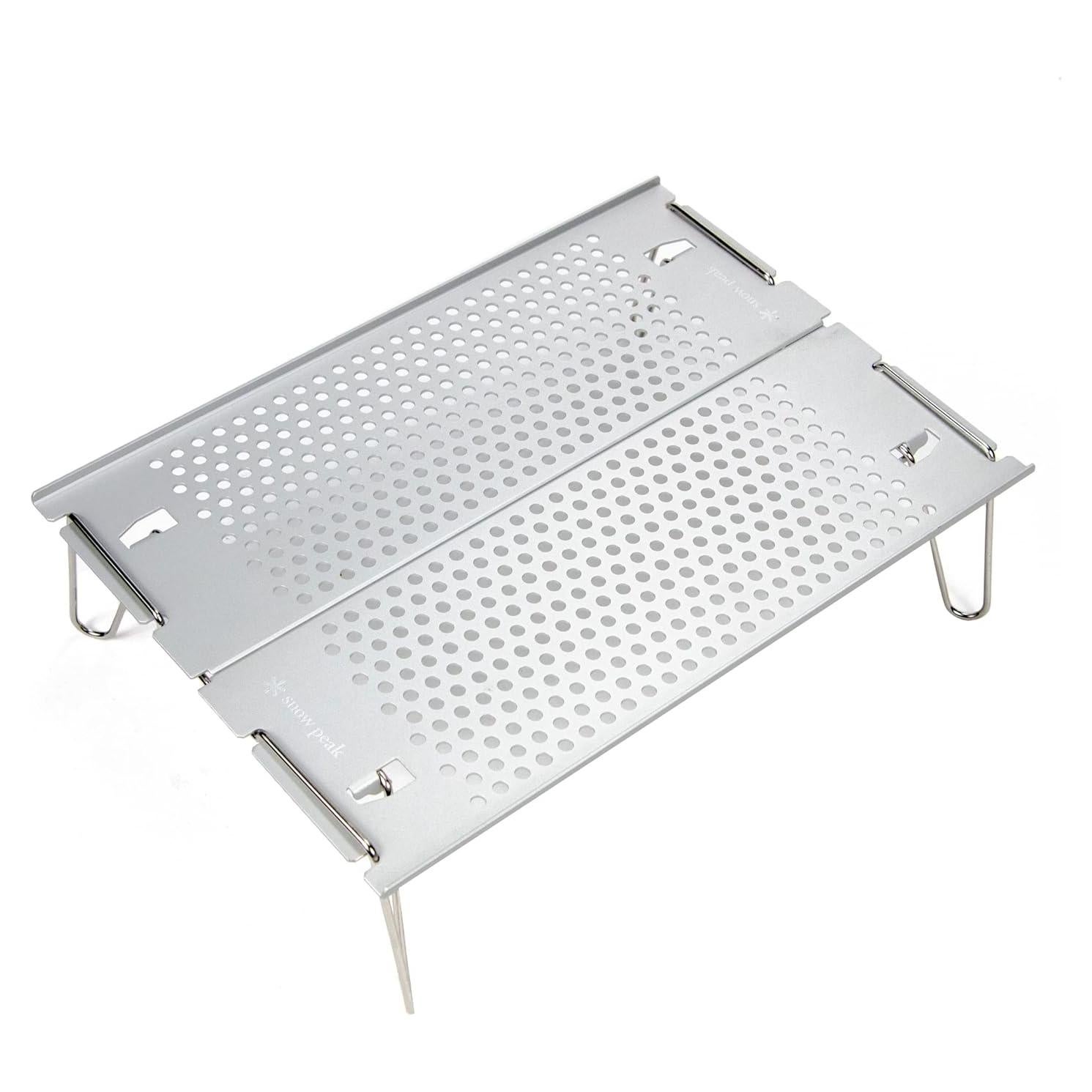 Mesa Ozen Solo Snow Peak SLV-171 Aluminio Ligera 29.7x21 cm