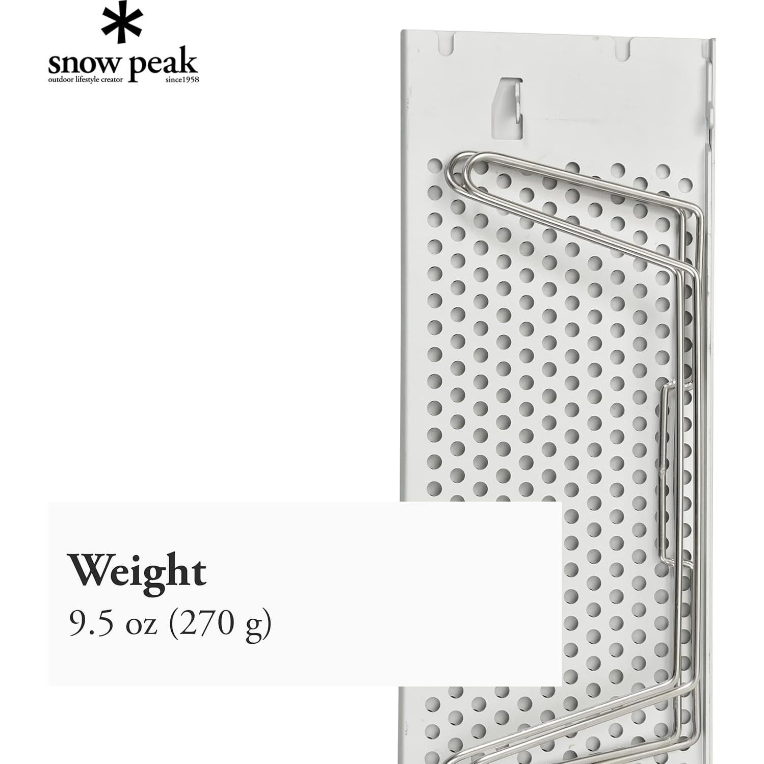 Mesa Ozen Solo Snow Peak SLV-171 Aluminio Ligera 29.7x21 cm