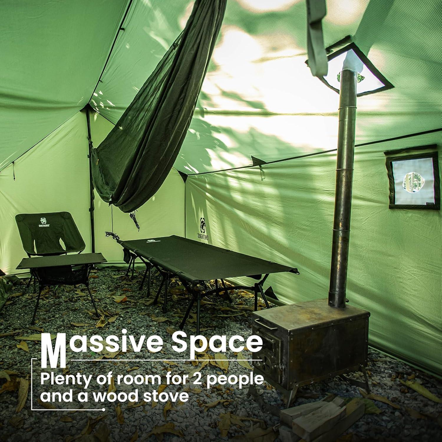 Carpa Caliente OneTigris TEGIMEN para Hamaca 3 Personas