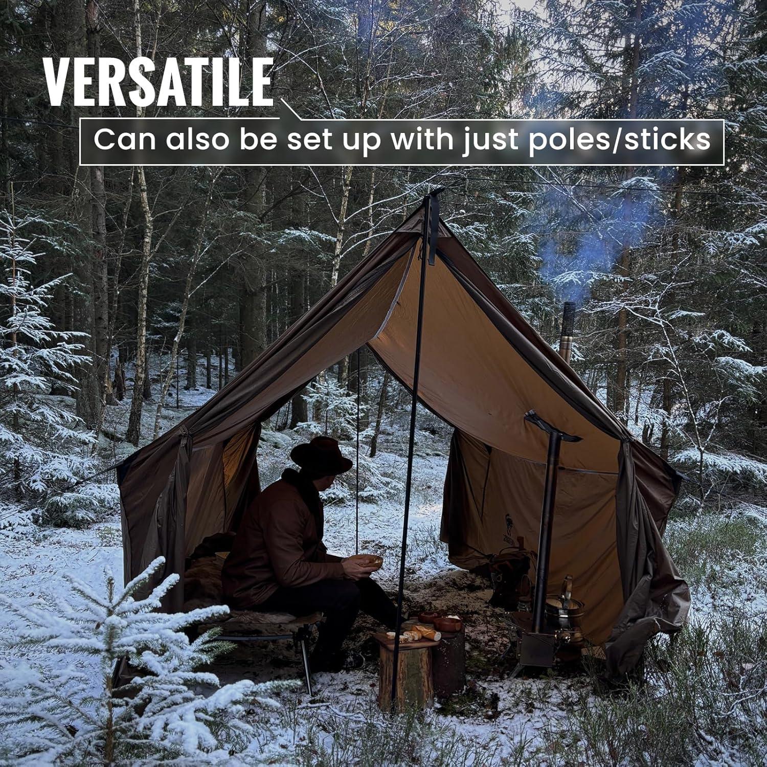 Carpa Caliente OneTigris TEGIMEN para Hamaca 3 Personas