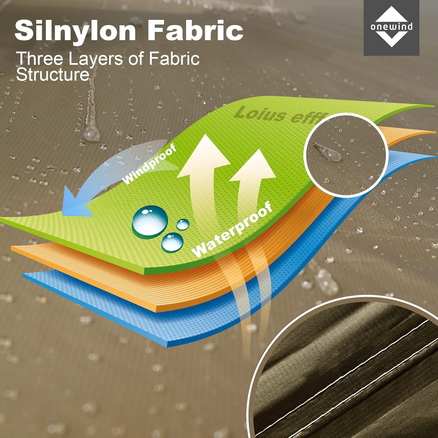 Toldo de Lluvia Onewind 4.27x3.96m Ultraligero Impermeable