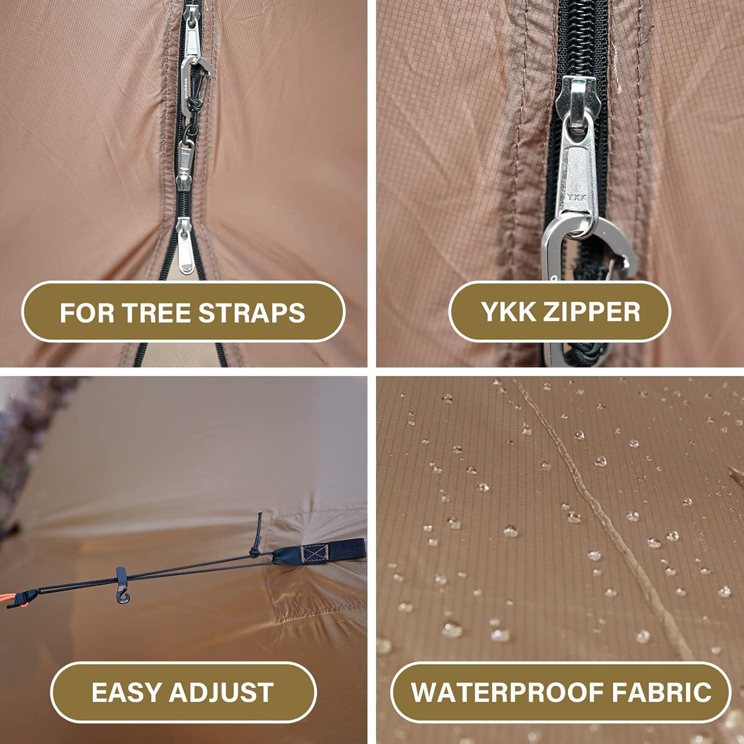 Toldo de Lluvia Onewind 4.27x3.96m Ultraligero Impermeable