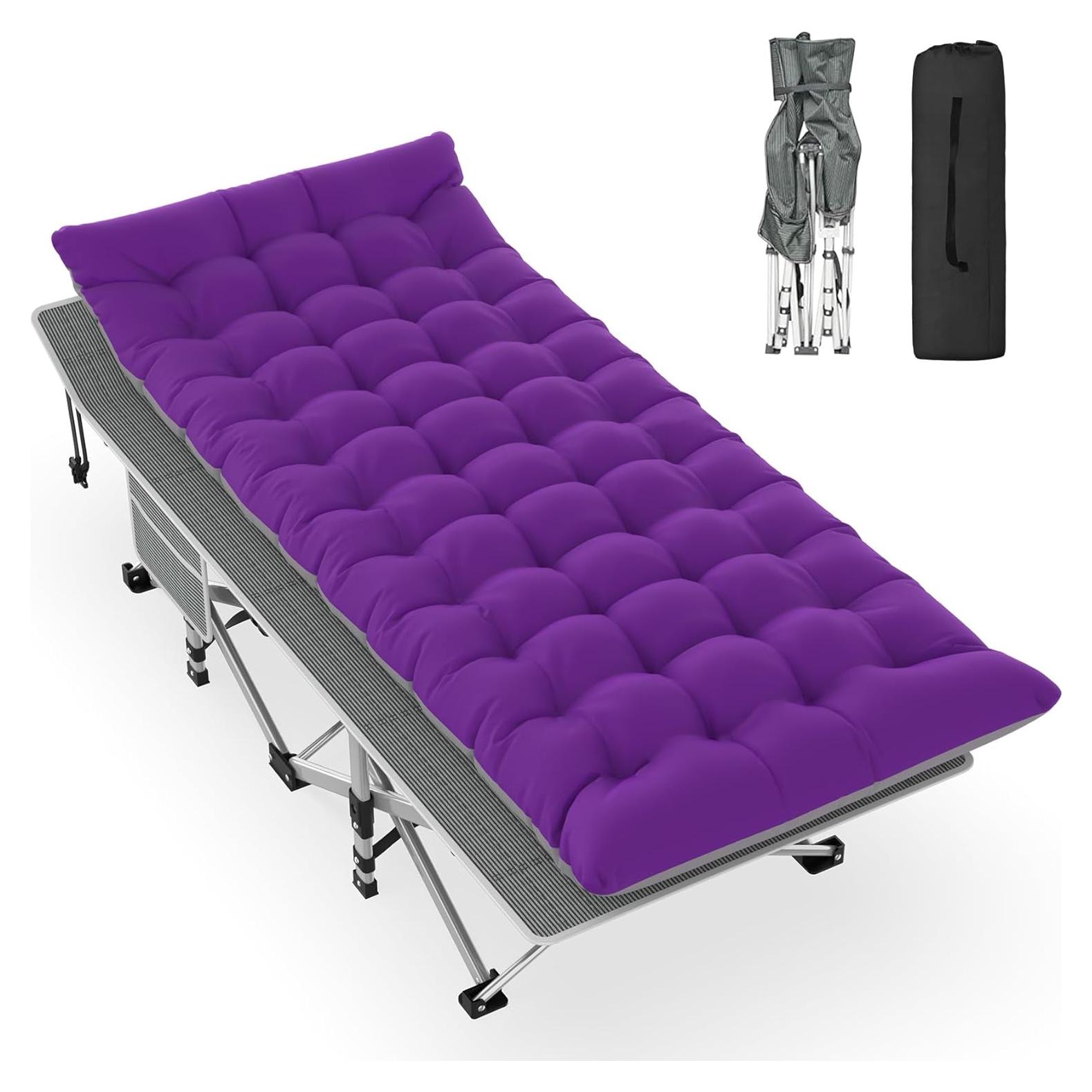 Cama de Camping Plegable Slendor XL con Colchón 226.8kg