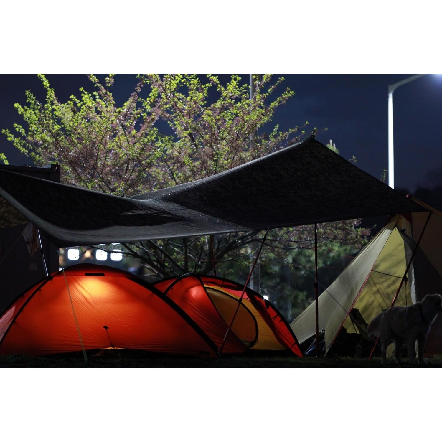 Toldo Impermeable REDCAMP 3.05x3.05m para Camping y Mochileros