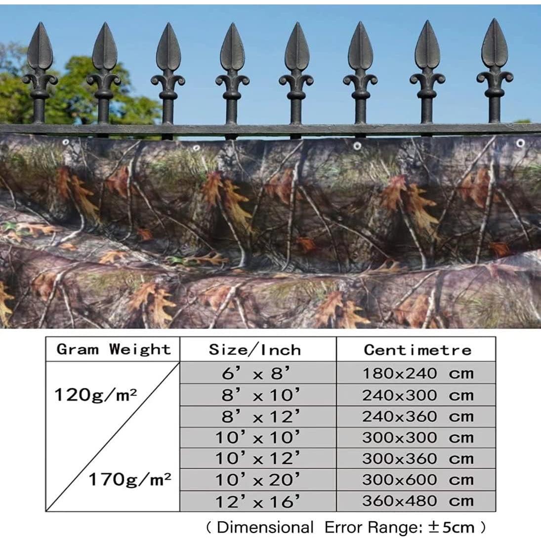 Lona Impermeable LOOGU Camo de Árbol 3.05x4.88m 10mil