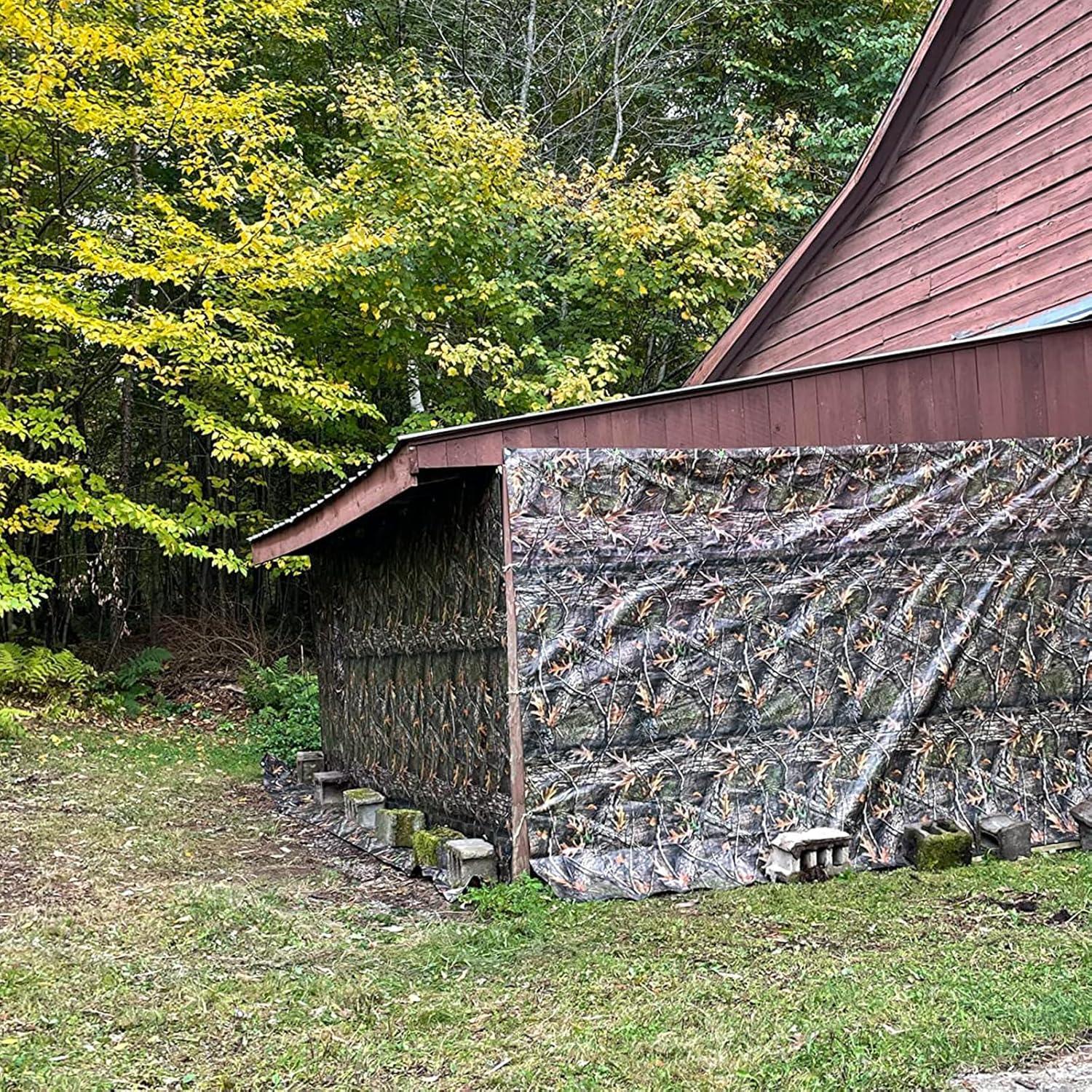 Lona Impermeable LOOGU Camo de Árbol 3.05x4.88m 10mil