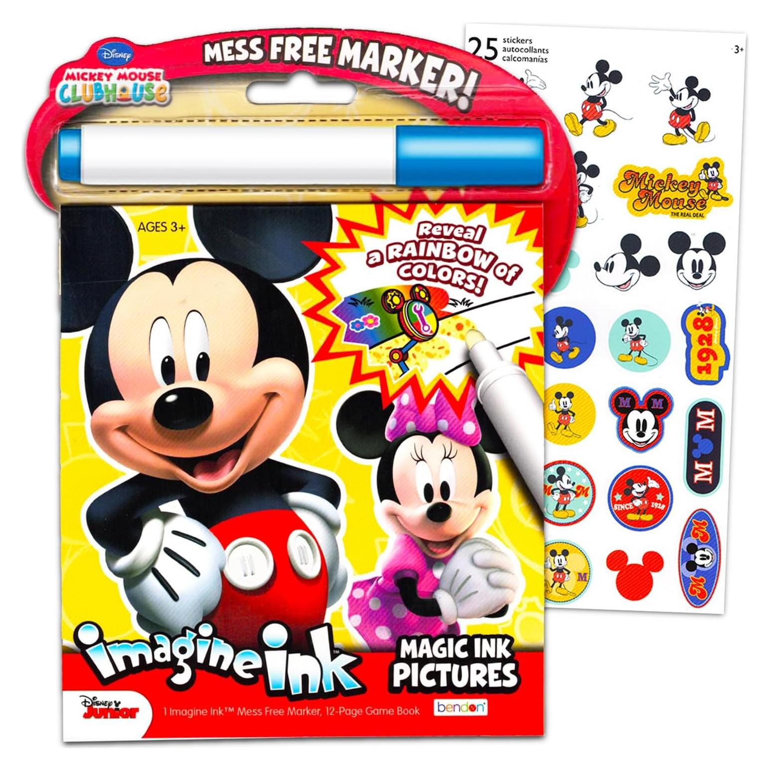 Conjunto de libro Imagine Ink Disney Mickey Mouse Clubhouse