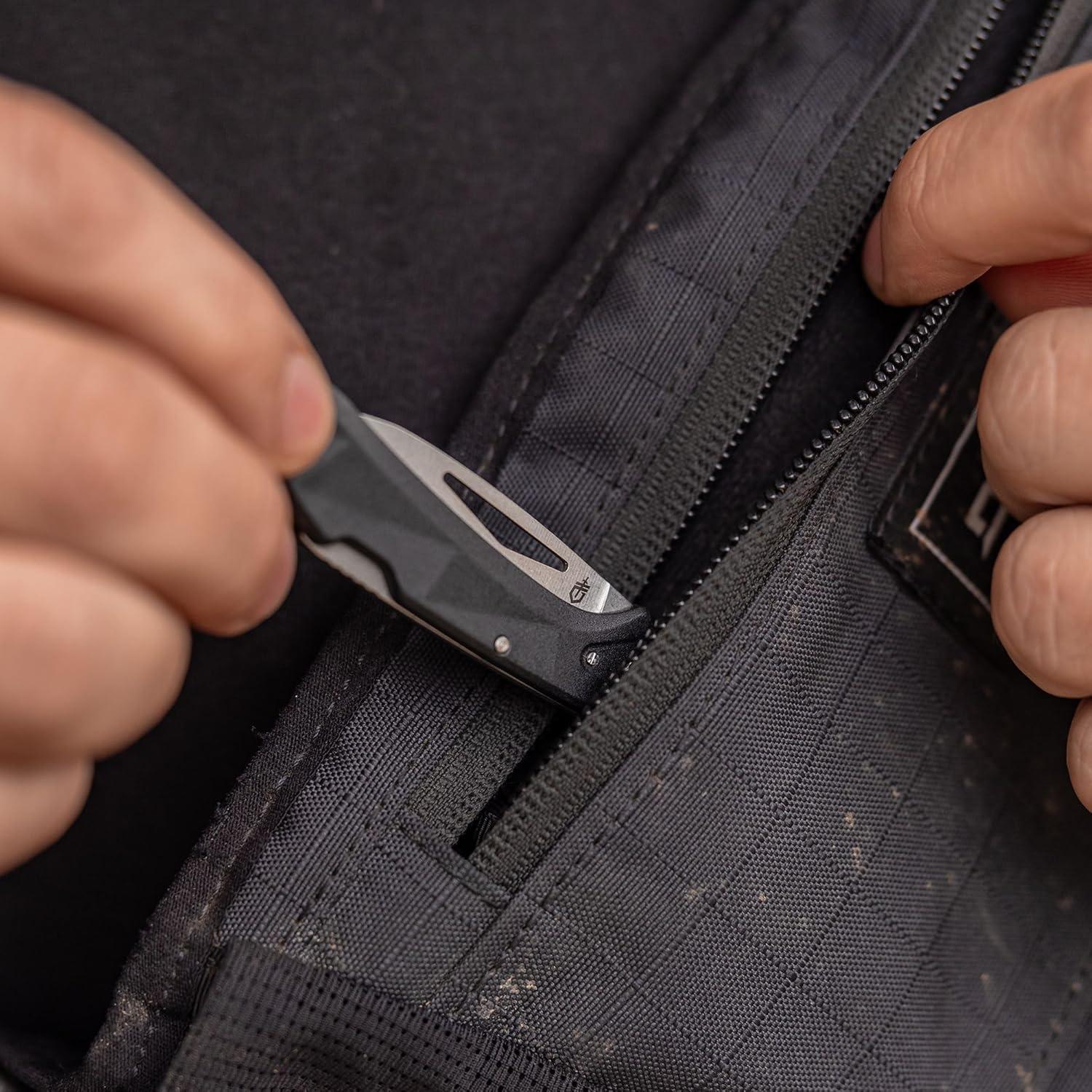 Cuchillo de bolsillo Gerber Gear LST Mini - Acero inoxidable 4.8 cm