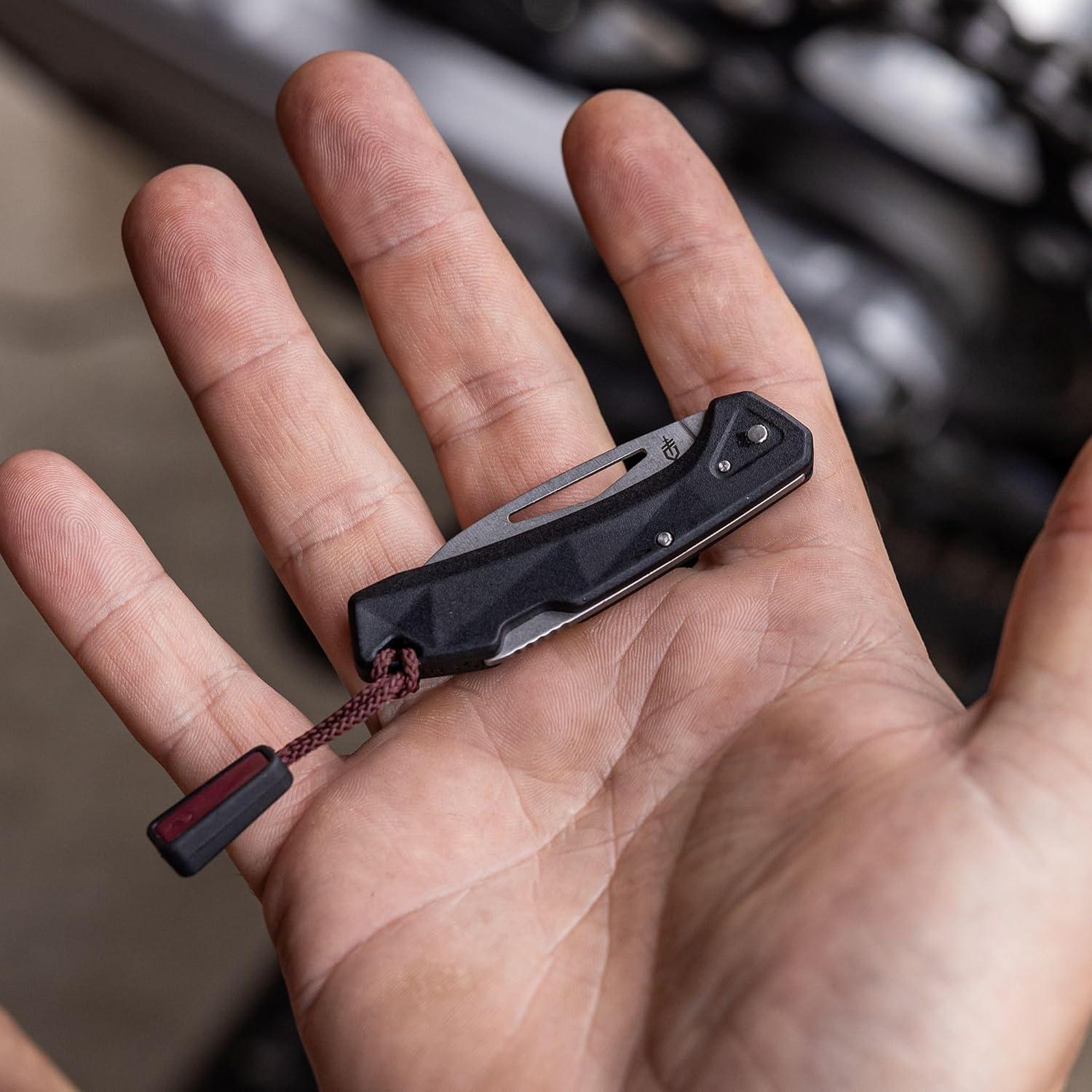 Cuchillo de bolsillo Gerber Gear LST Mini - Acero inoxidable 4.8 cm