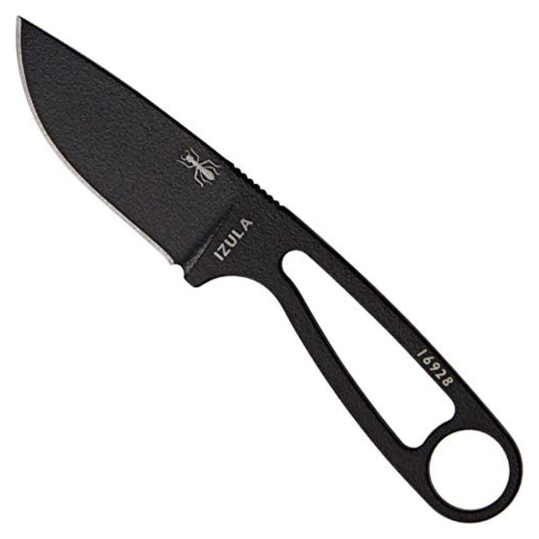 Cuchillo ESEE Izula Fijo 6.6 cm con Funda Negra