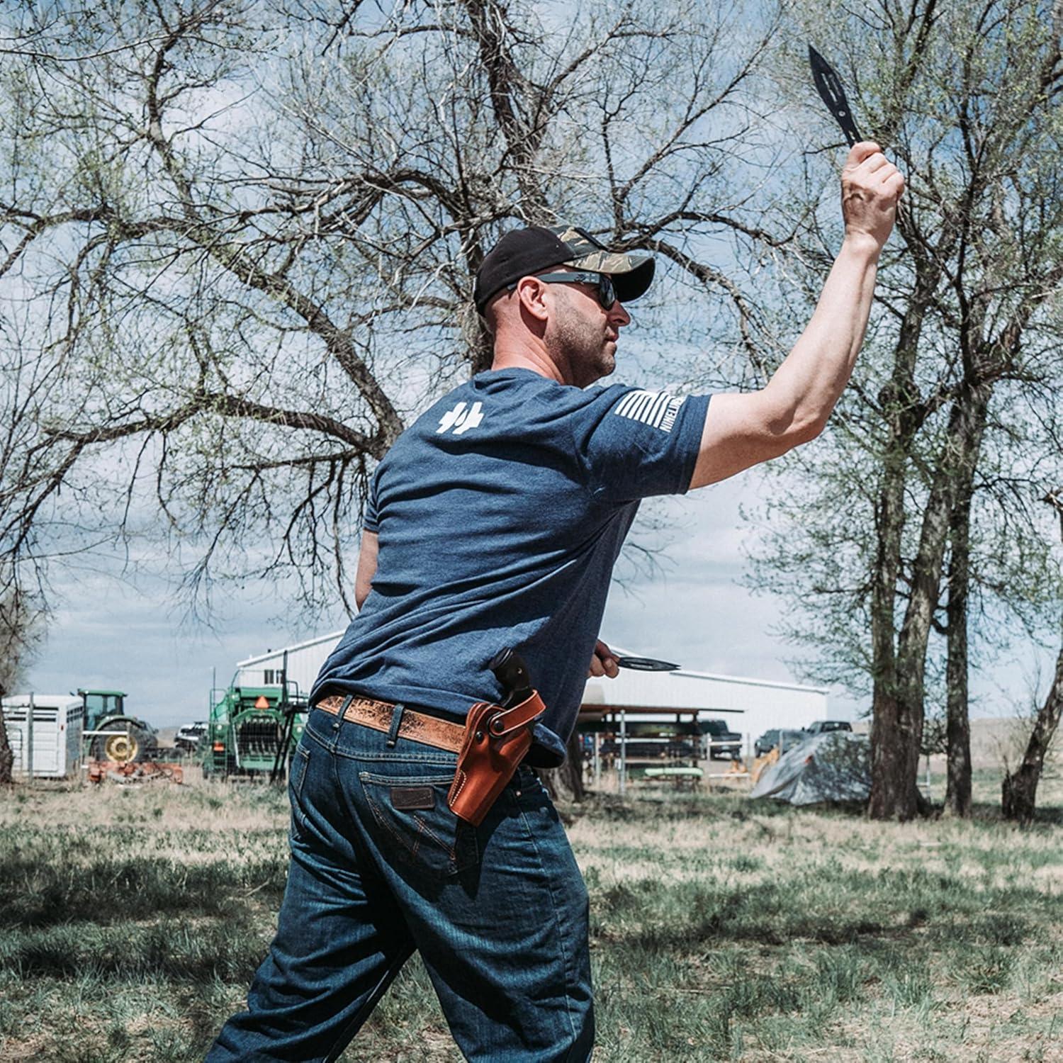 Cuchillos de Lanzamiento Smith & Wesson SWTK8BCP 20.3 cm Acero Inox