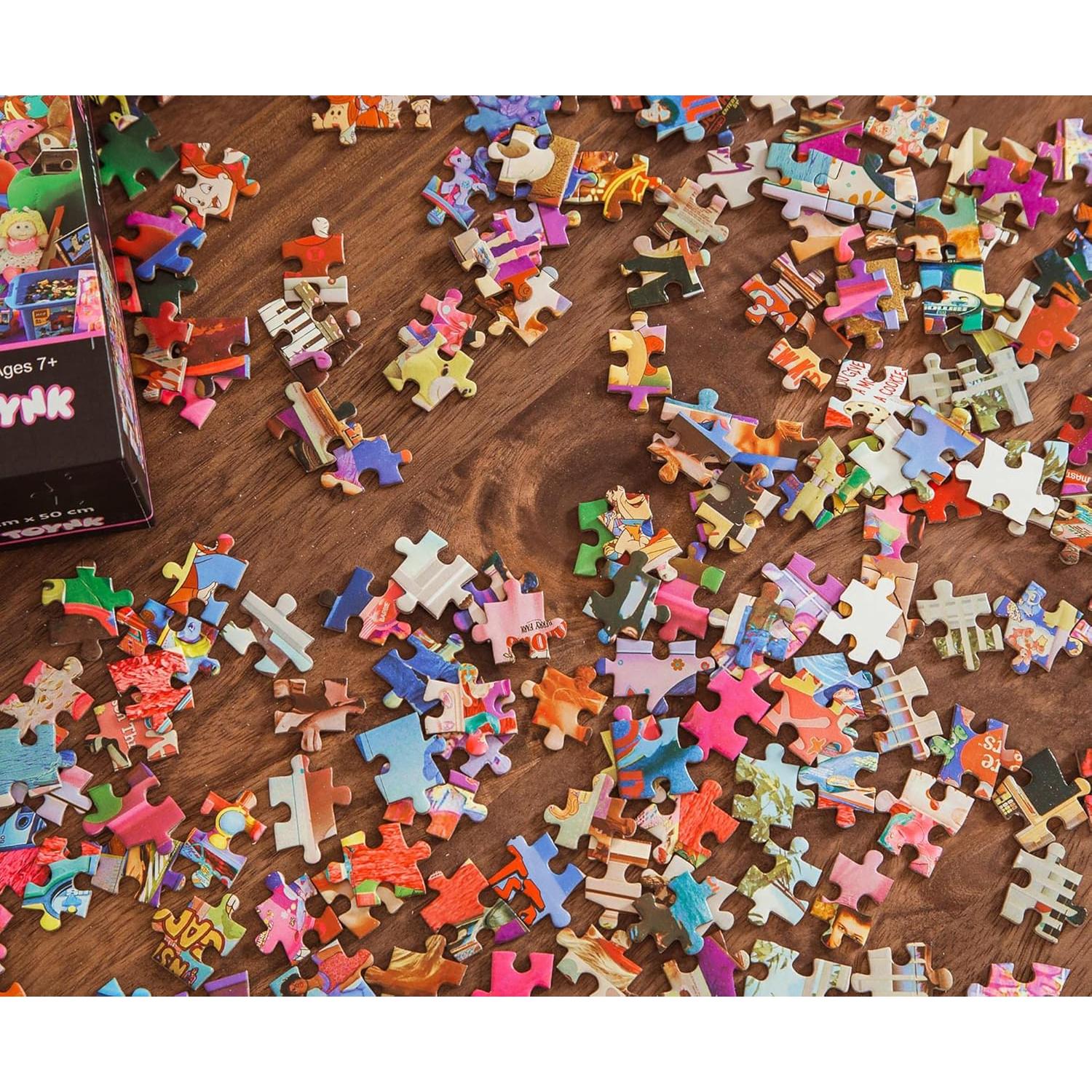 Rompecabezas 1000 Piezas Rachid Lotf Cultura Pop 80s 90s 71x51cm