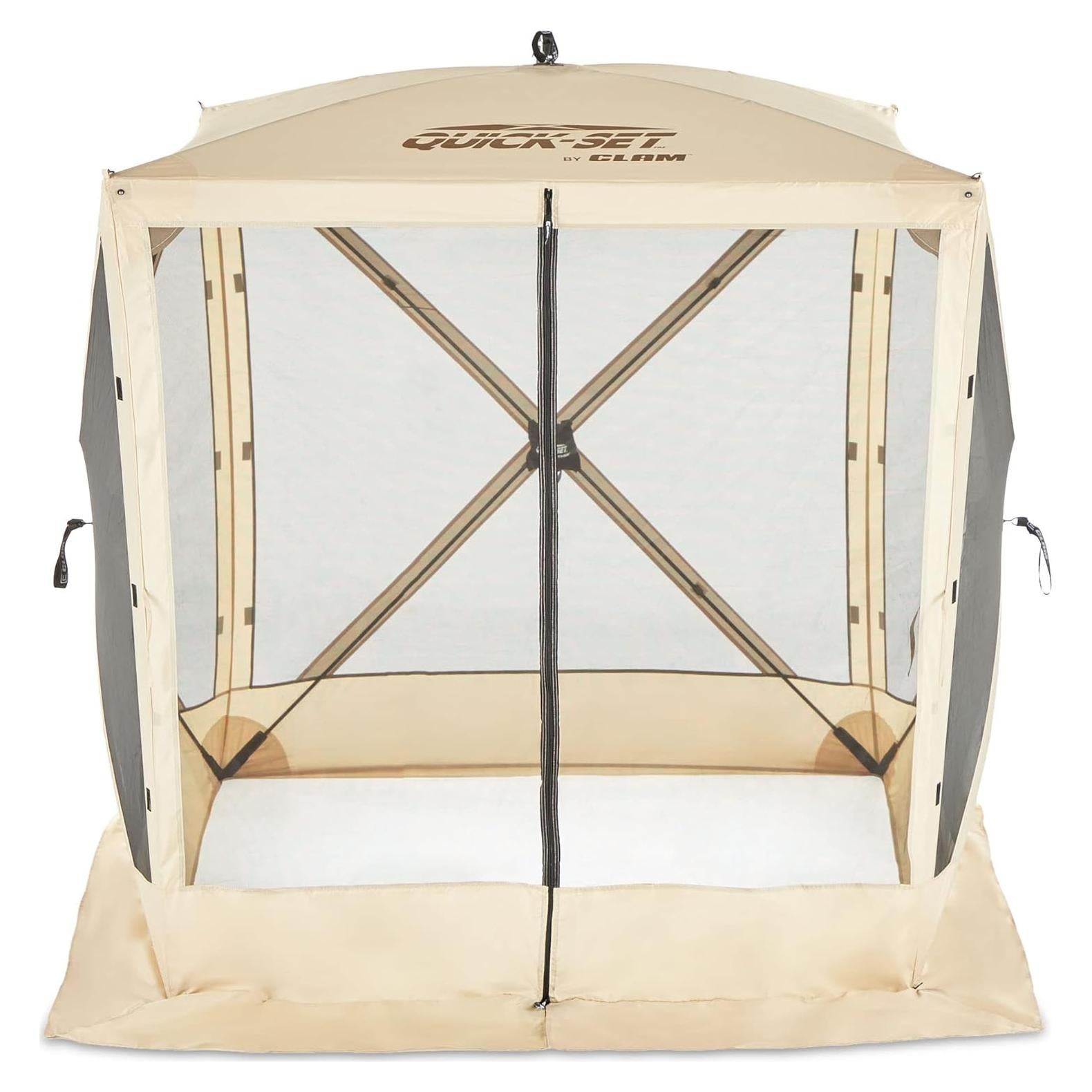 Tienda Pop-Up CLAM Traveler 1.83x1.83m Beige - Gazebo Camping