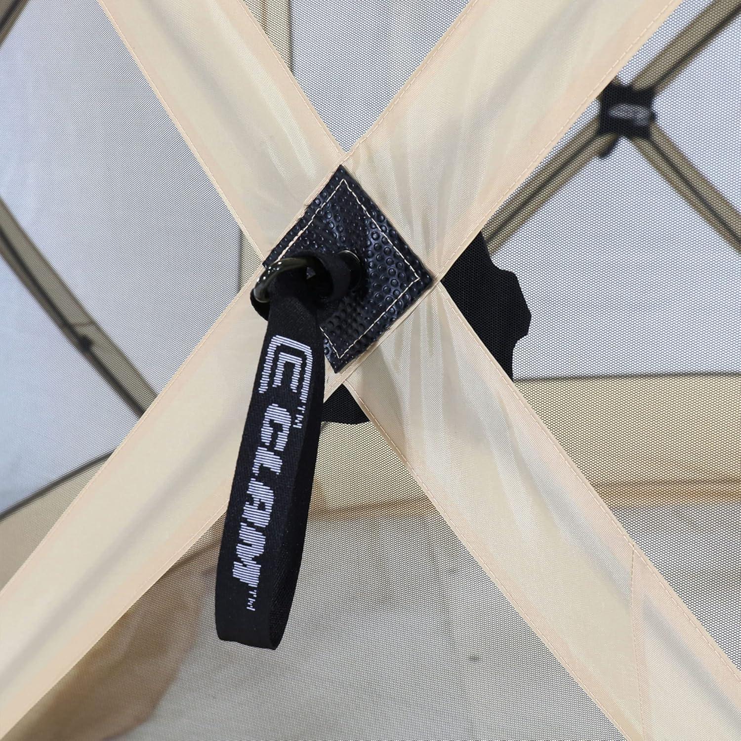 Tienda Pop-Up CLAM Traveler 1.83x1.83m Beige - Gazebo Camping