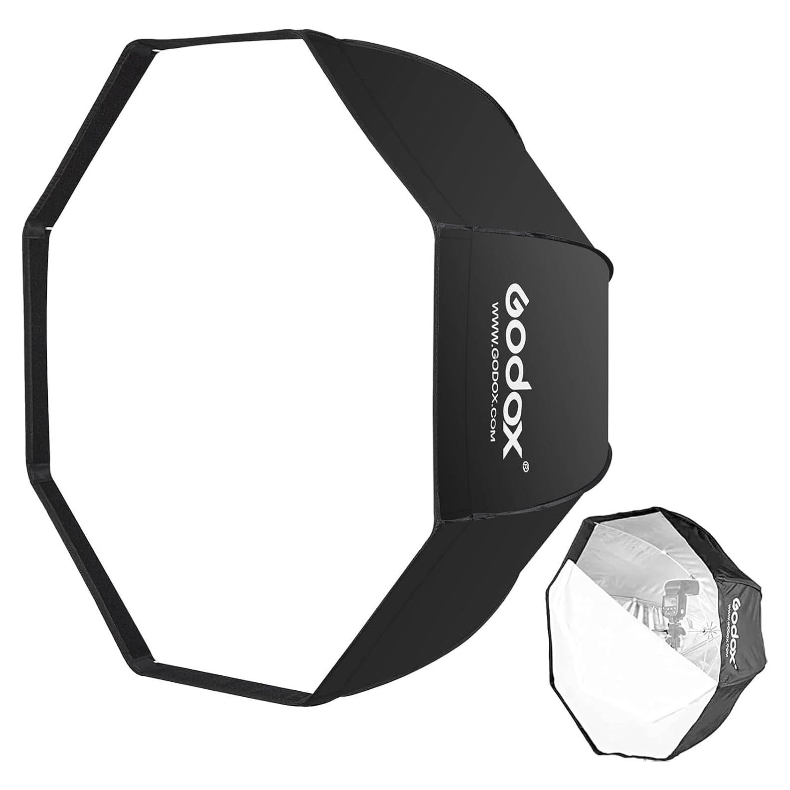 Godox Softbox Octagonal 80cm con Bolsa para Fotografía