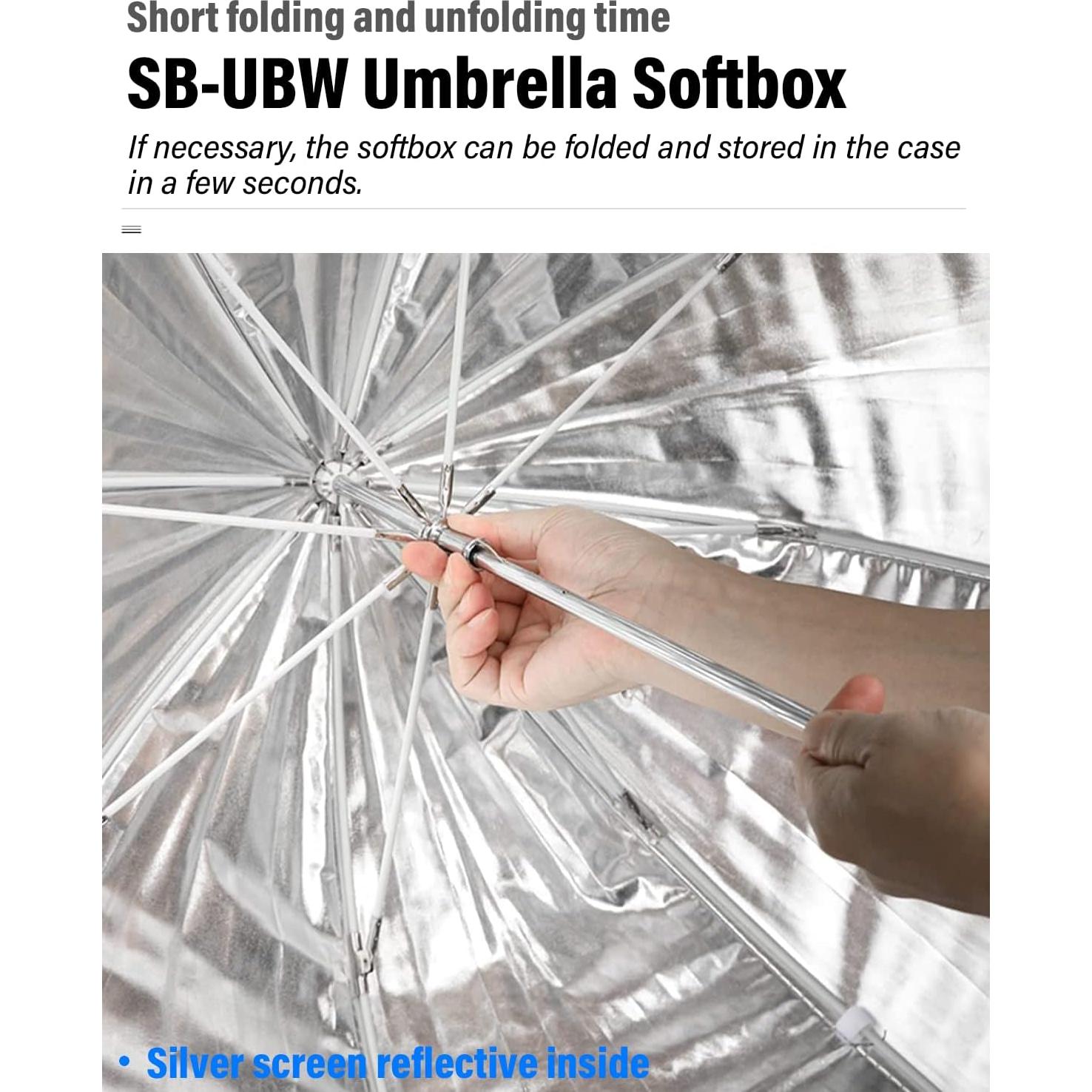 Godox Softbox Octagonal 80cm con Bolsa para Fotografía
