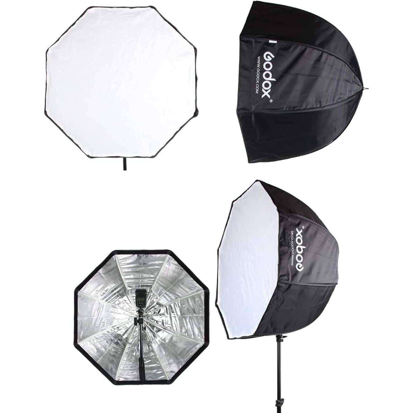 Godox Softbox Octagonal 80cm con Bolsa para Fotografía