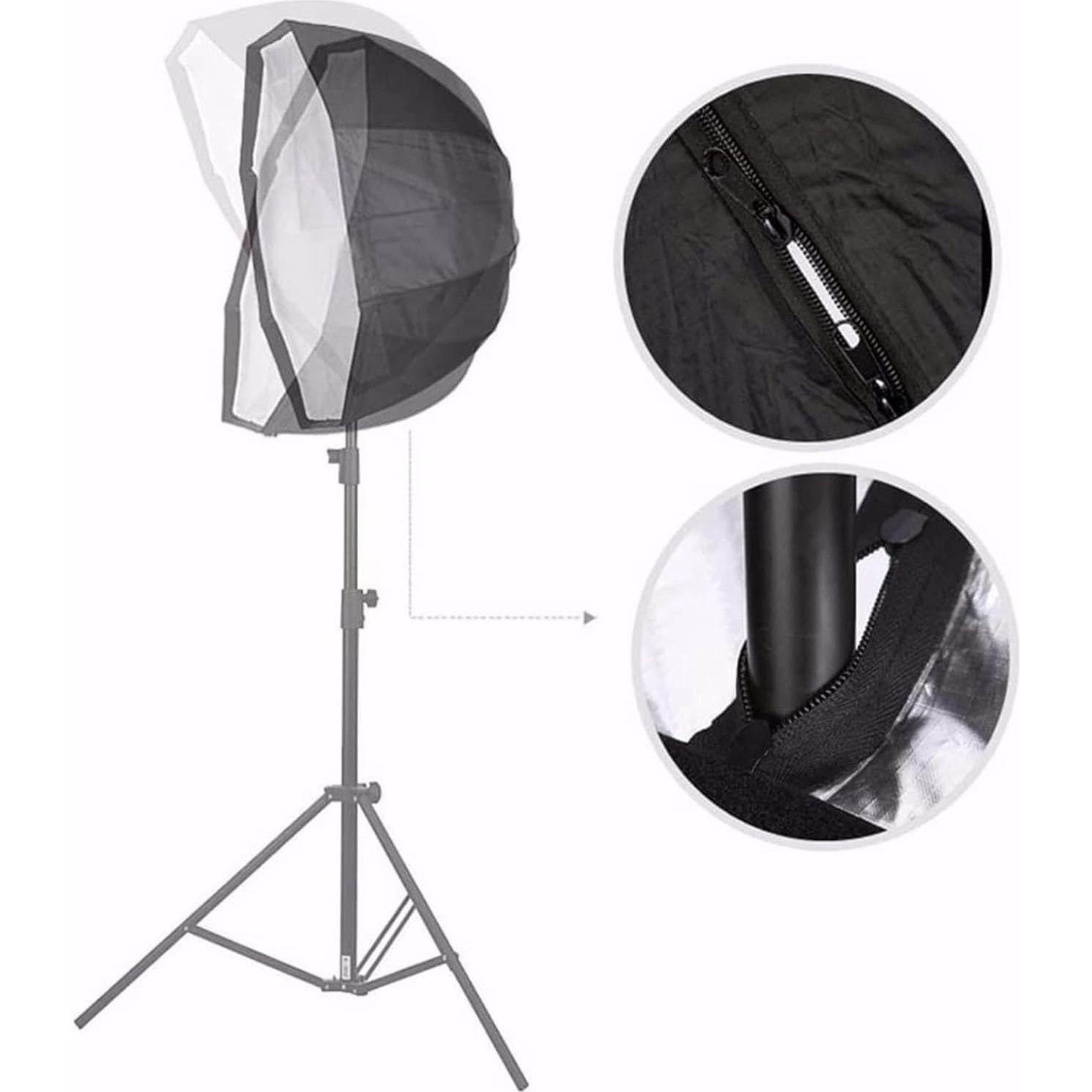 Godox Softbox Octagonal 80cm con Bolsa para Fotografía