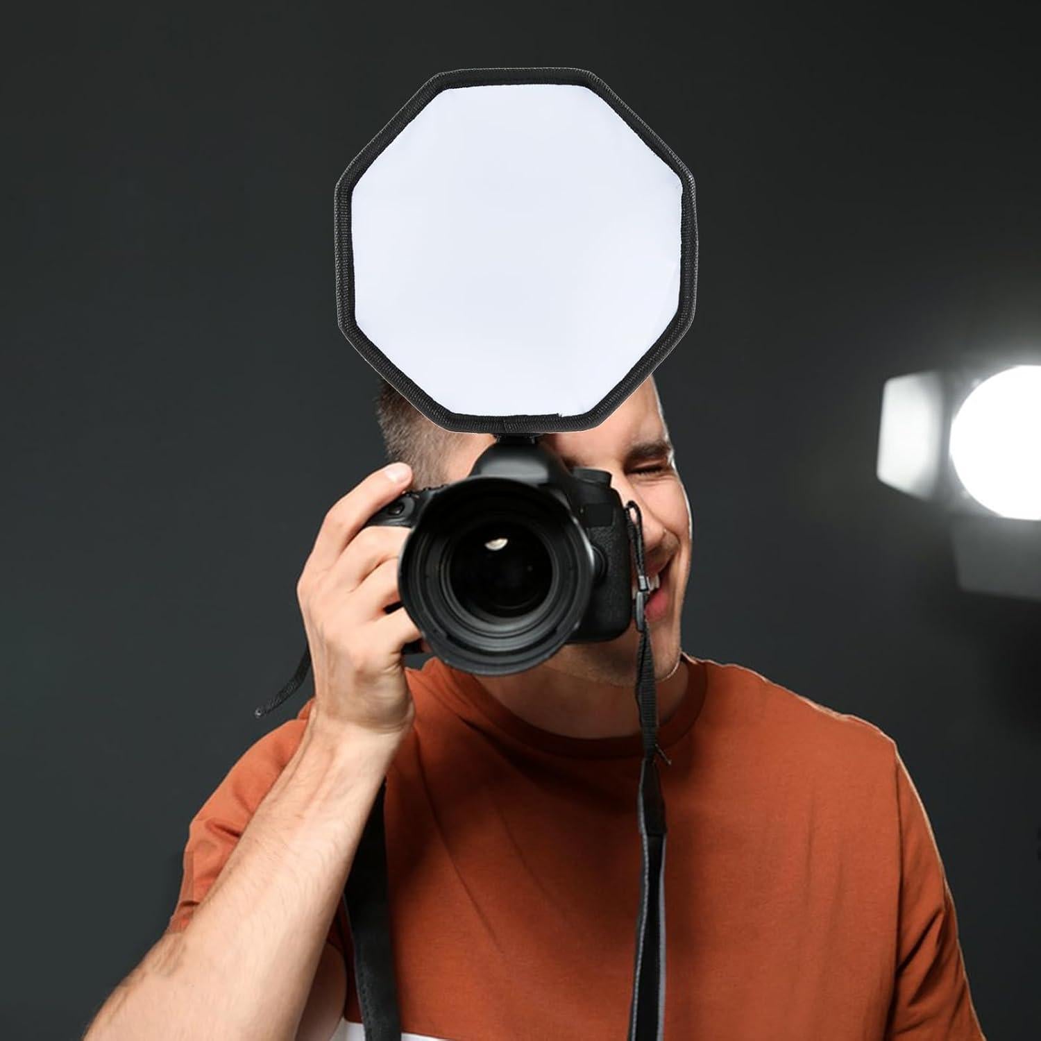 Softbox Difusor Fotográfico PULUZ 20cm Octagonal Universal