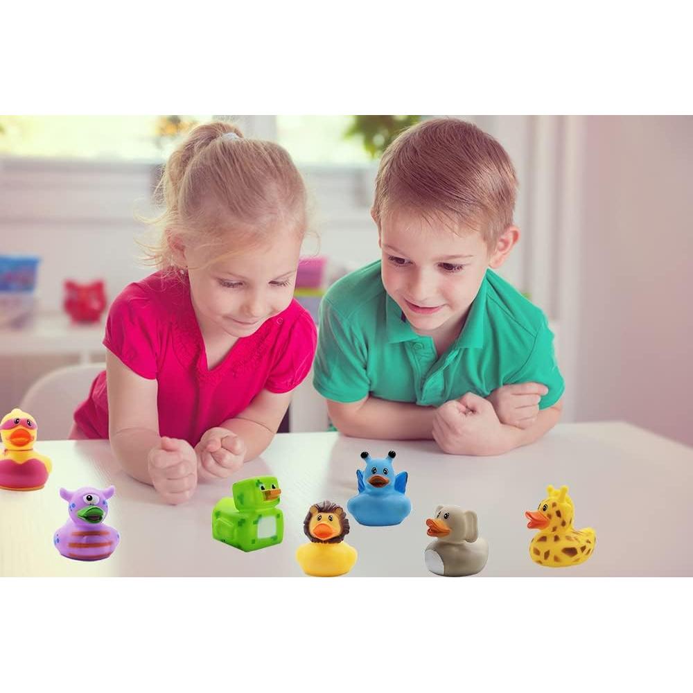 Patitos de Goma Multicolor The Dreidel Company - Paquete de 10