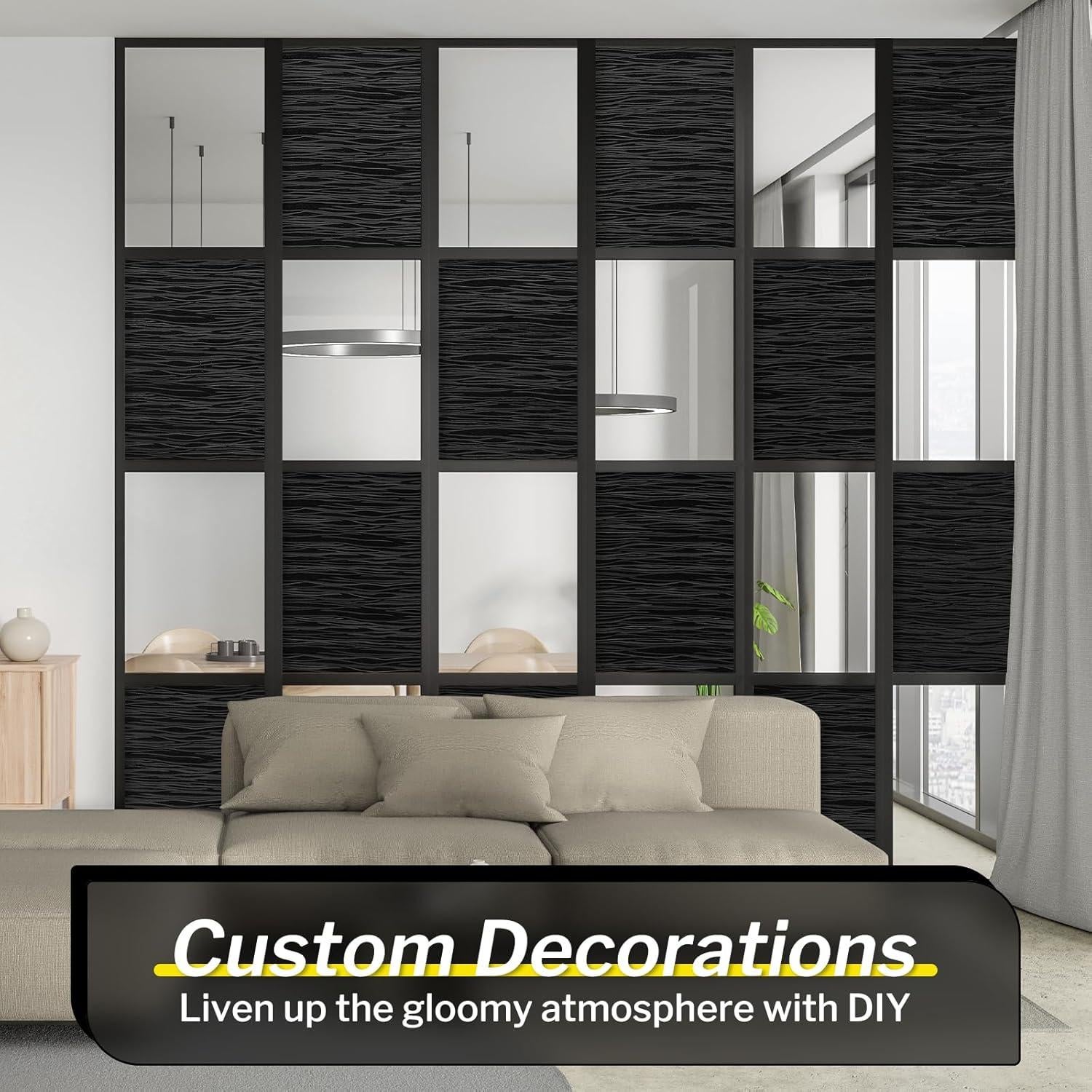 Película de Ventana Blackout rabbitgoo 30x200cm Protección UV