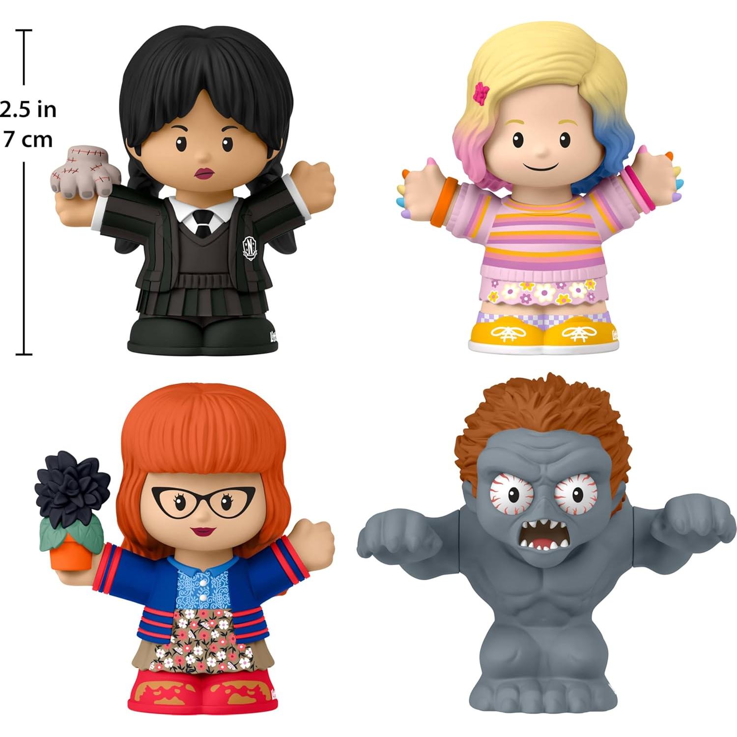 Conjunto de Figuras Little People Collector Wednesday Addams