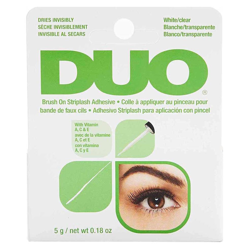 Adhesivo DUO Brush-On para Pestañas Postizas 5.1g Transparente