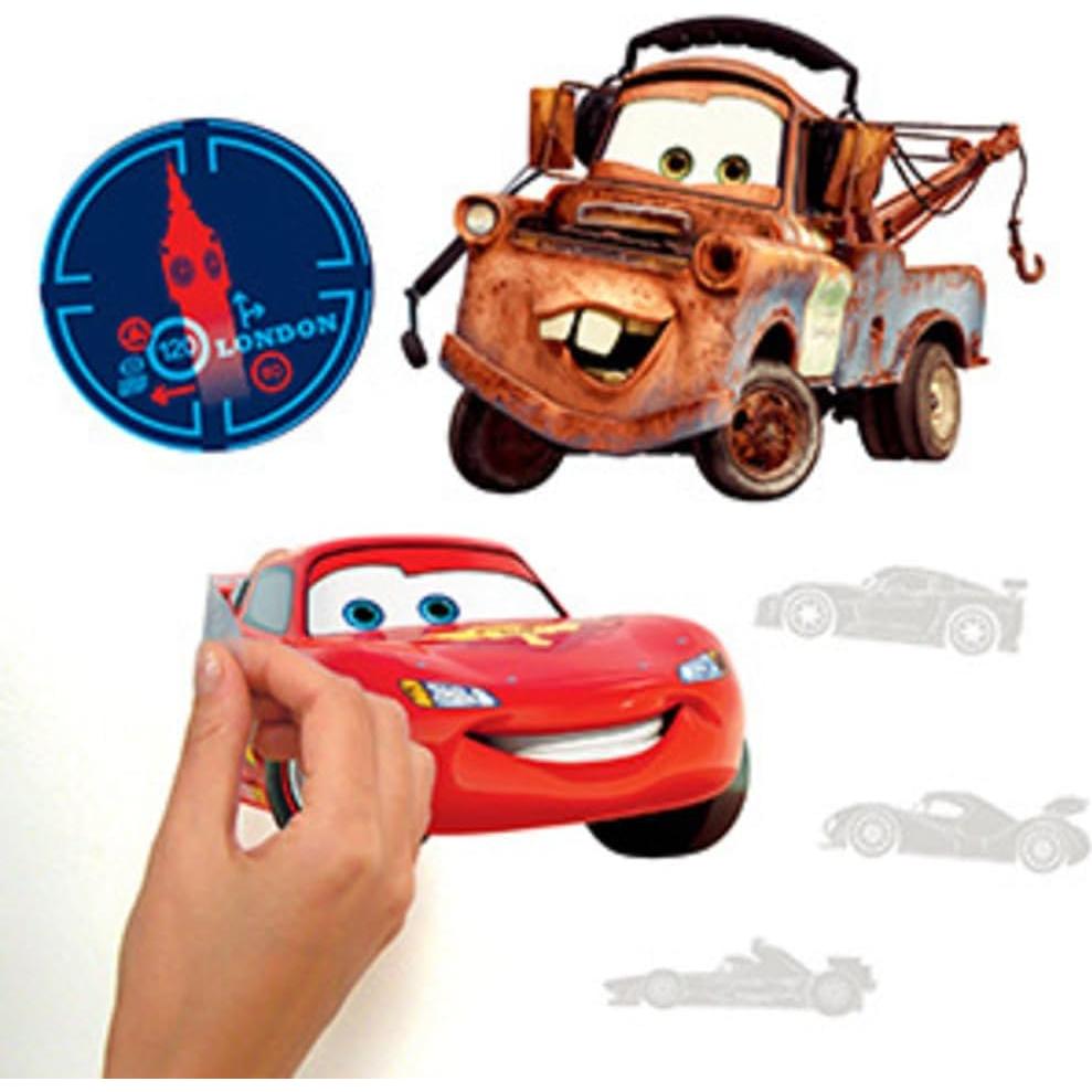 Calcomanías de Pared Cars 2 RoomMates - Peel and Stick