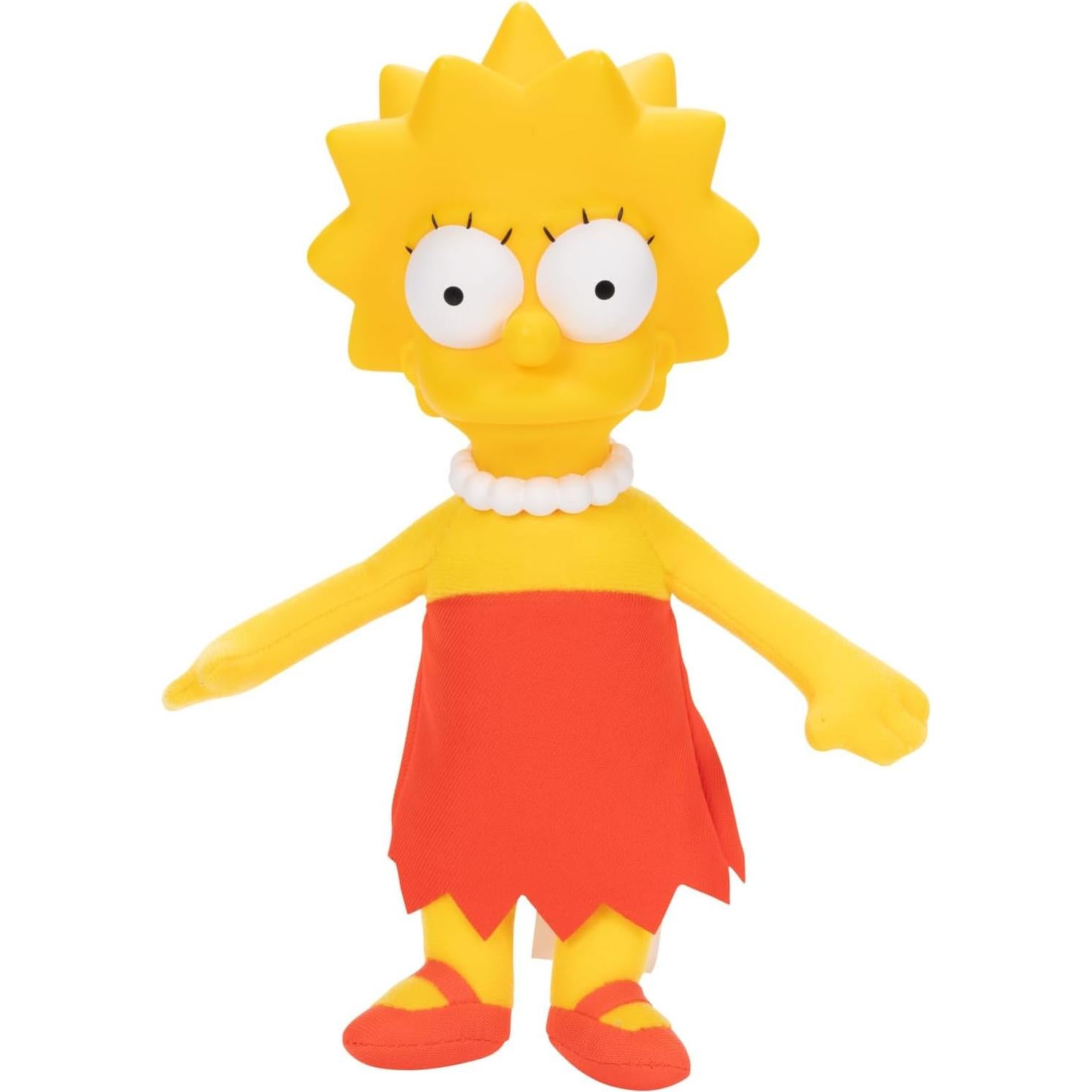 Peluche Lisa Simpsons JAKKS Pacific 20.3 cm Suave Licencia Oficial