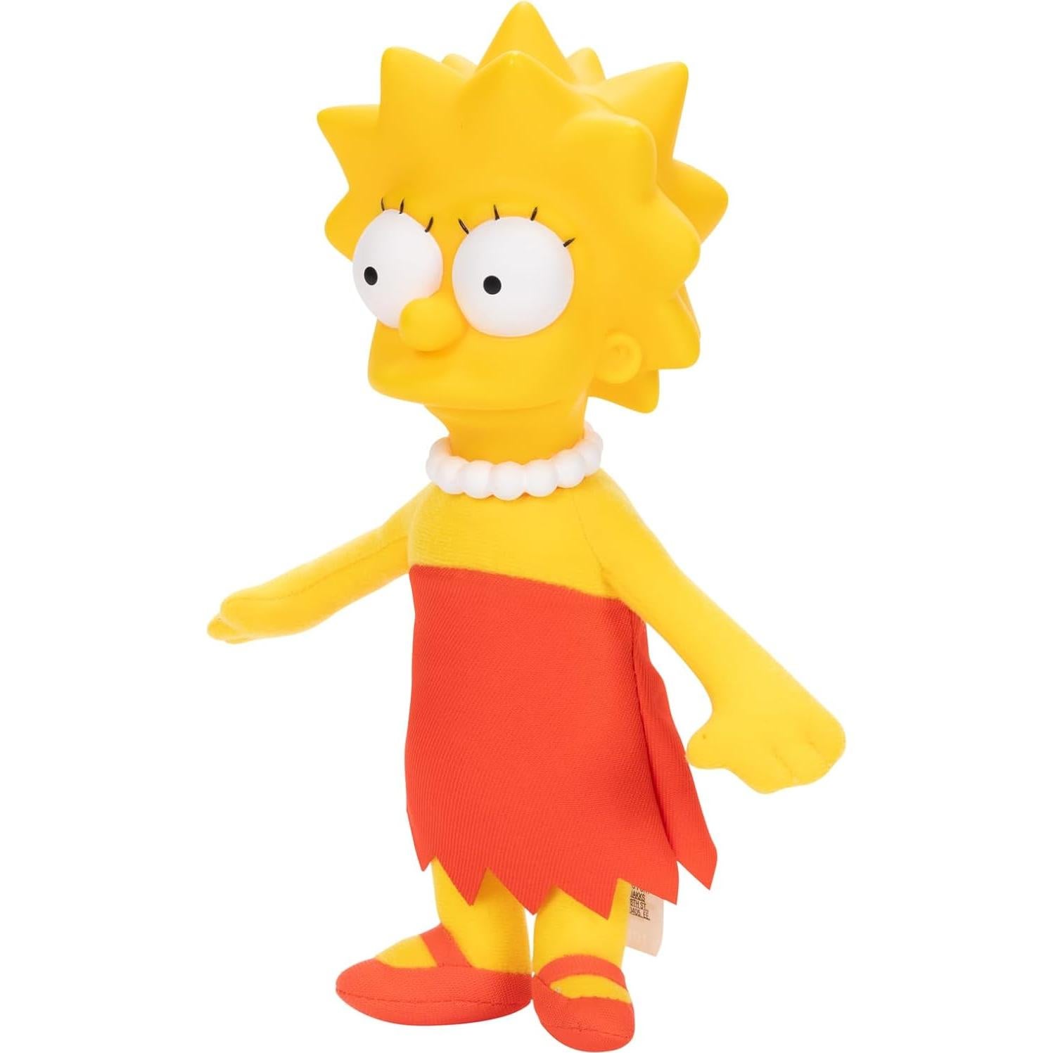 Peluche Lisa Simpsons JAKKS Pacific 20.3 cm Suave Licencia Oficial
