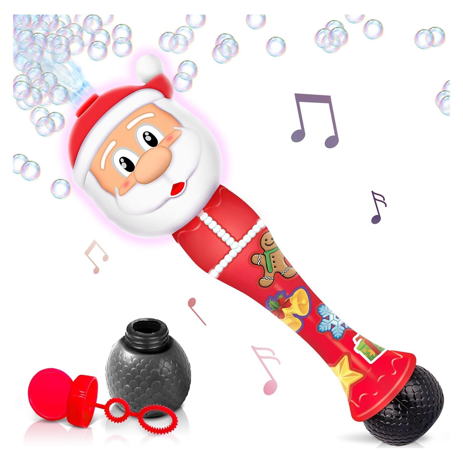 Varita de Burbuja Navideña ArtCreativity 35.56 cm con Sonido