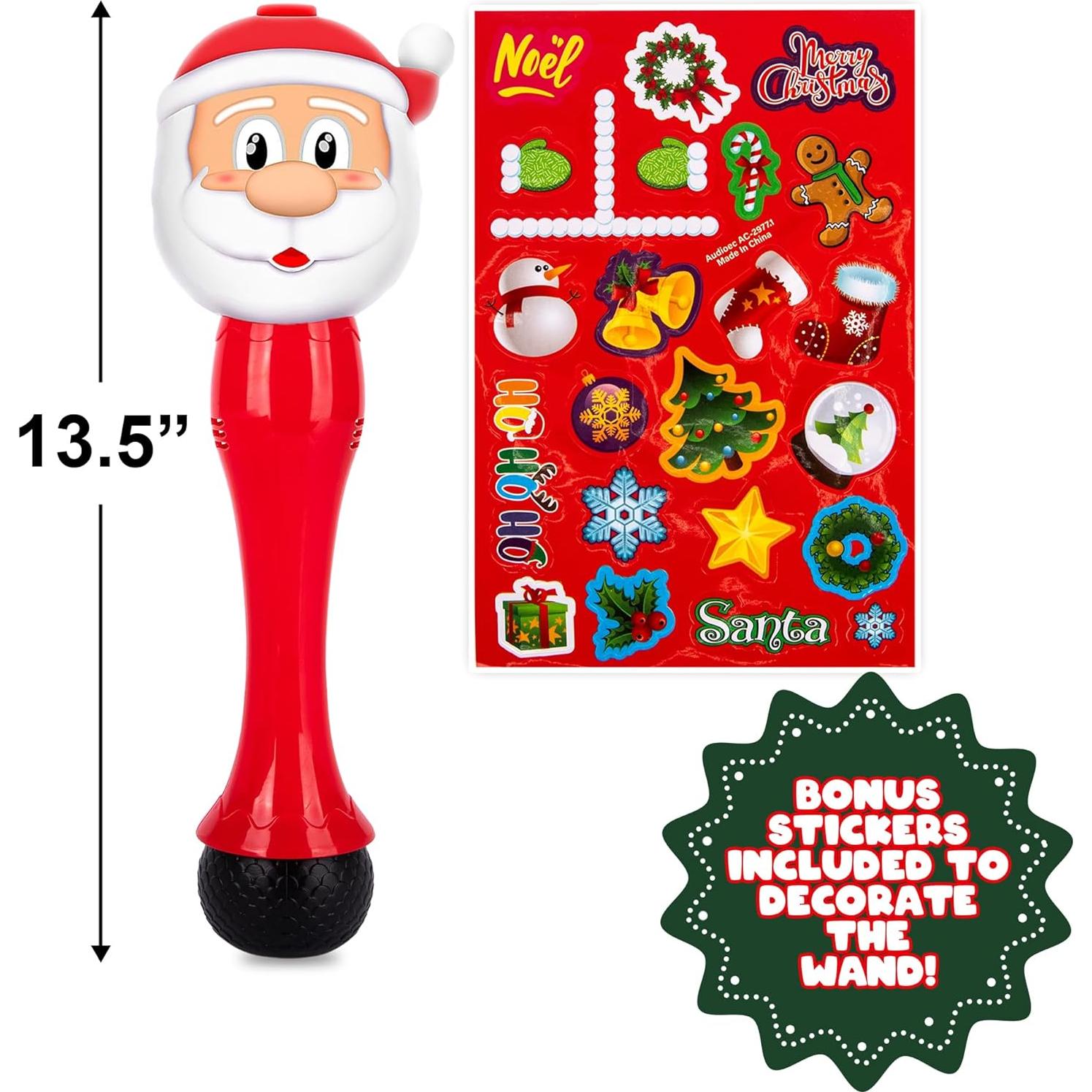 Varita de Burbuja Navideña ArtCreativity 35.56 cm con Sonido